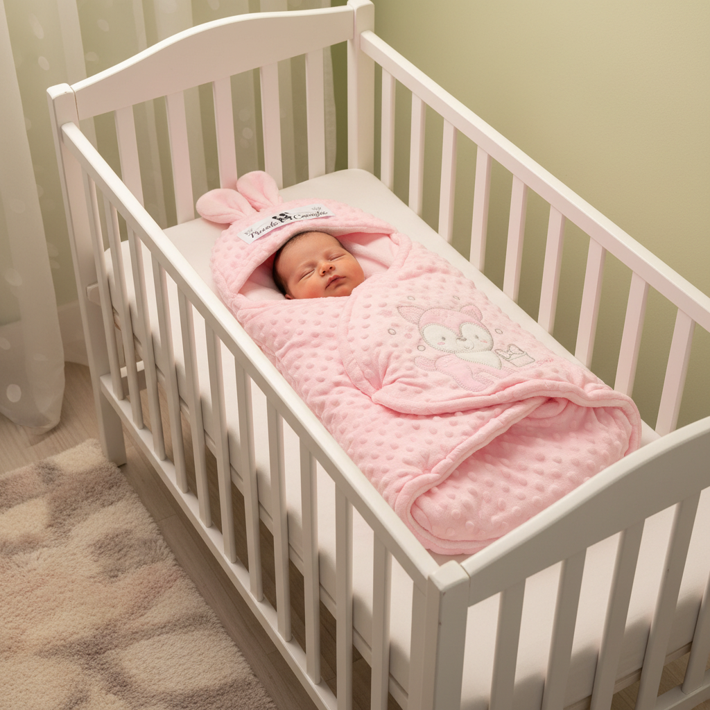 Baby sacco neoanto NG5794 rosa dis 1 cerbiatto