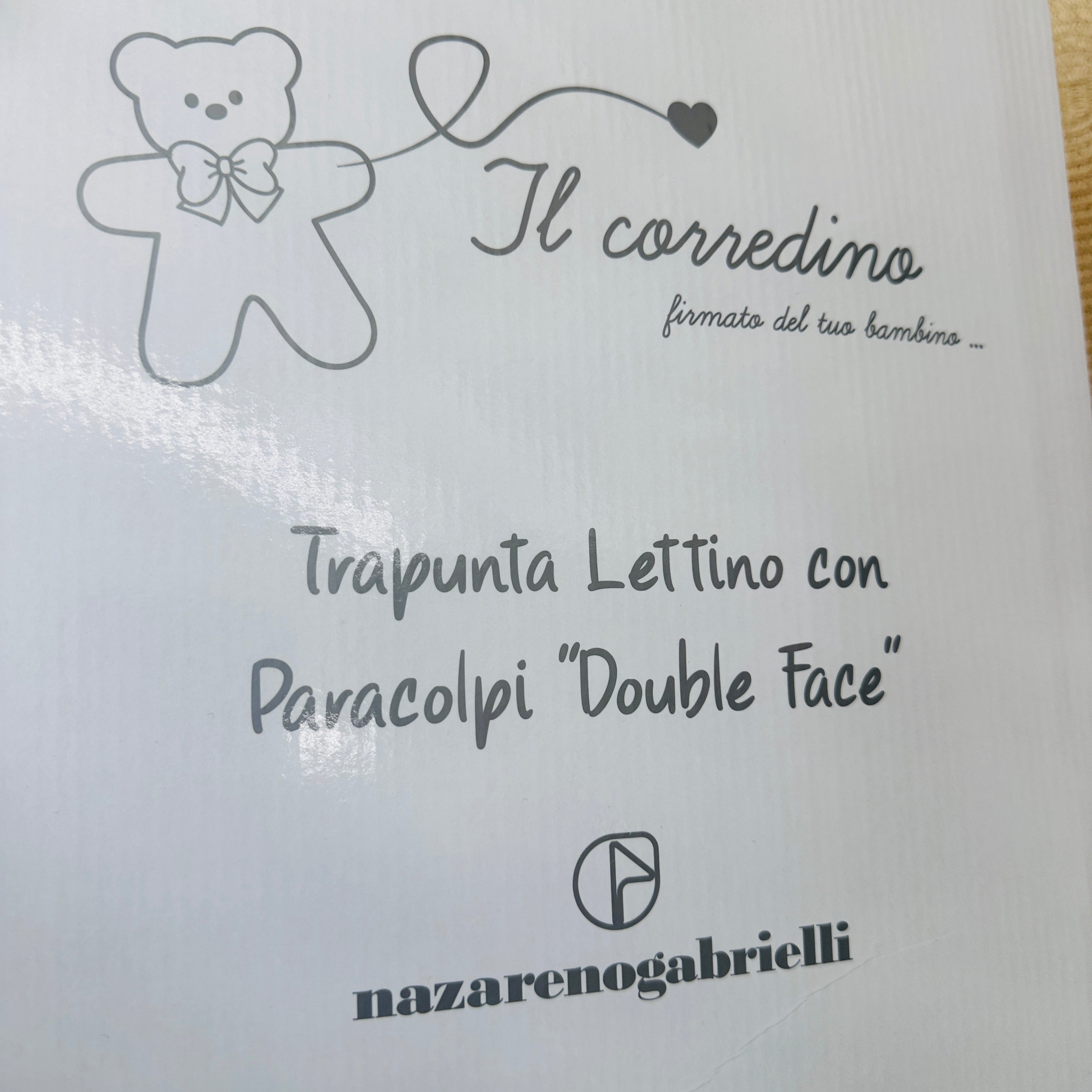 Trapunta culla + paracolpi rosa