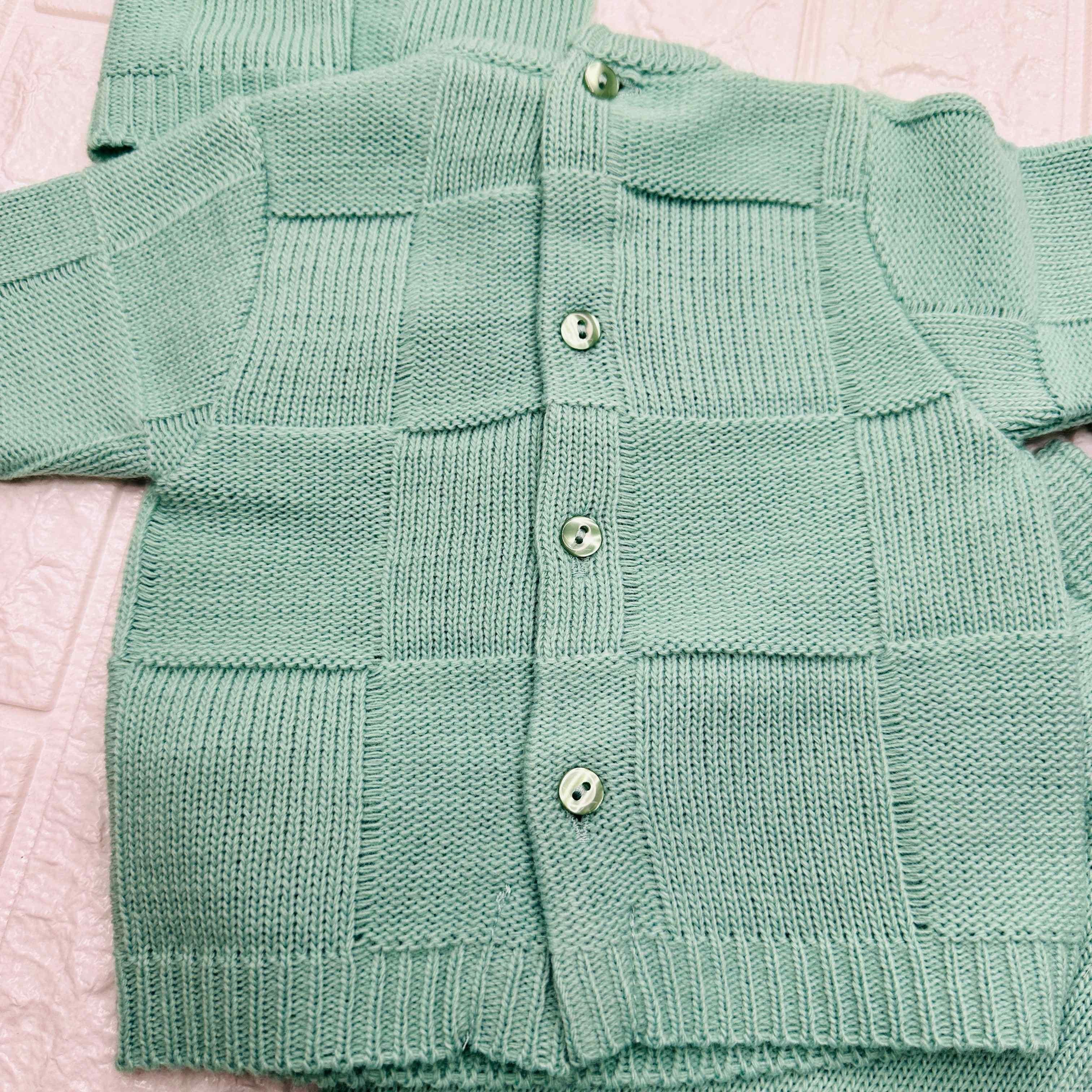 Completo Verde quadri  242140