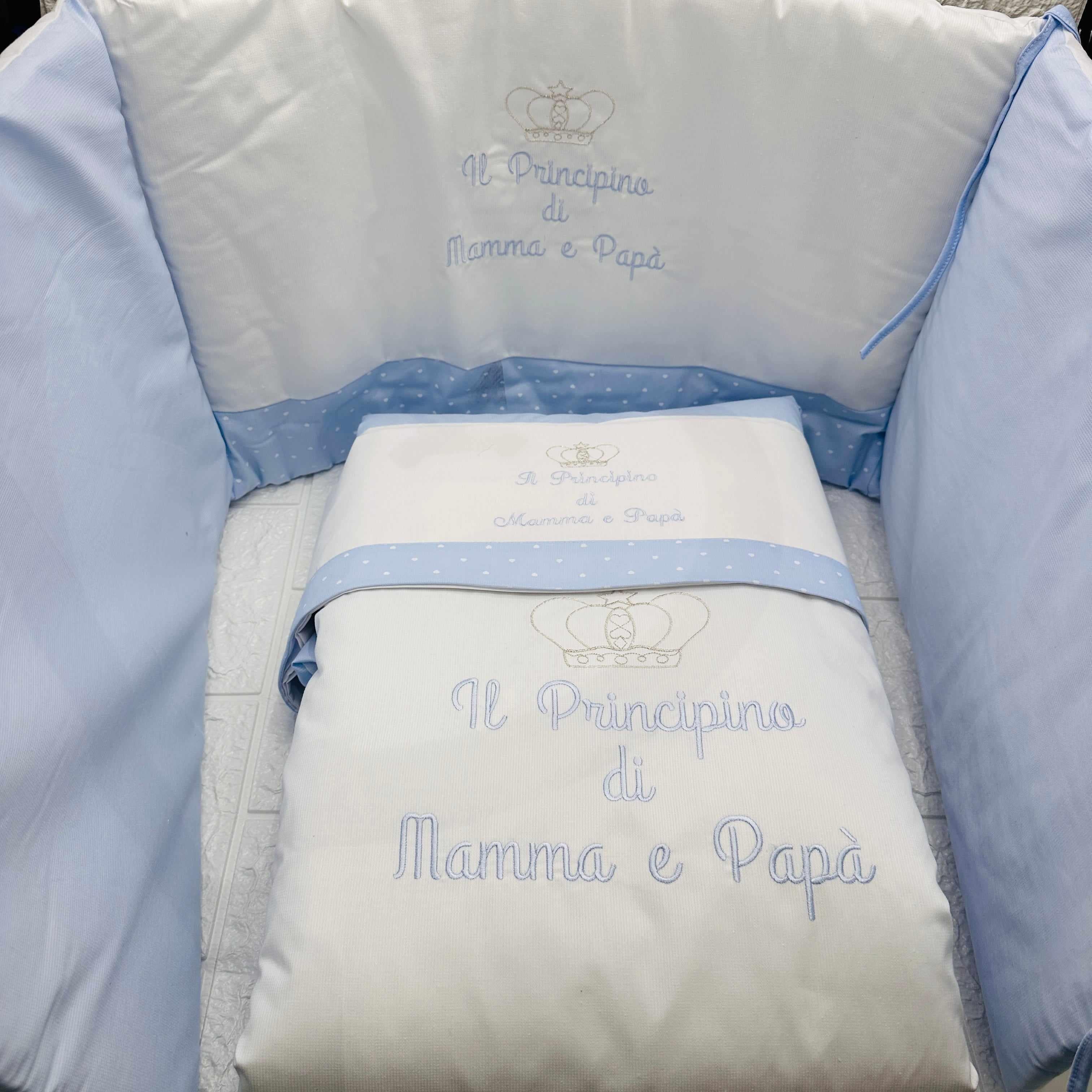 Set completo culla  principino