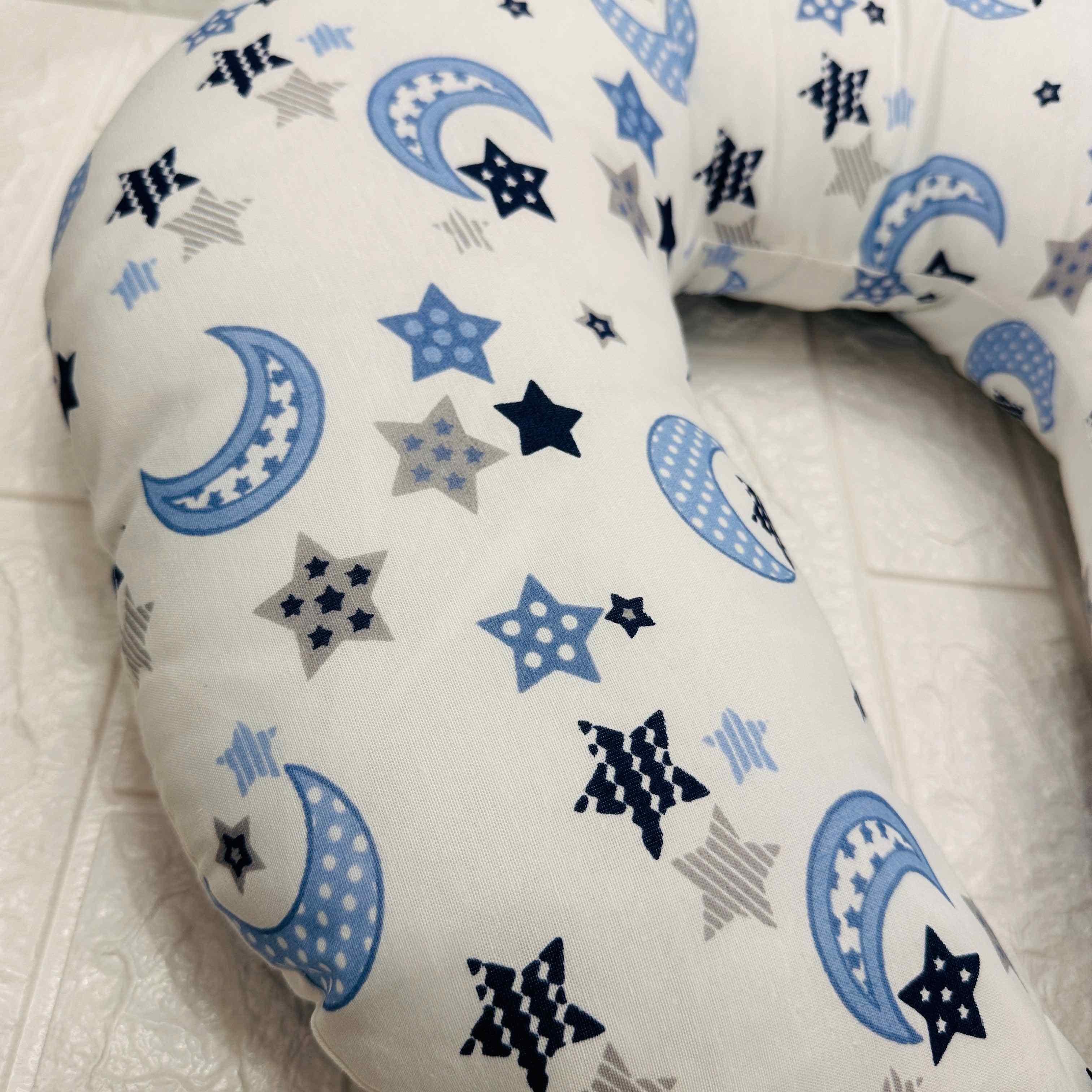Ciambella allattamento stelle celeste