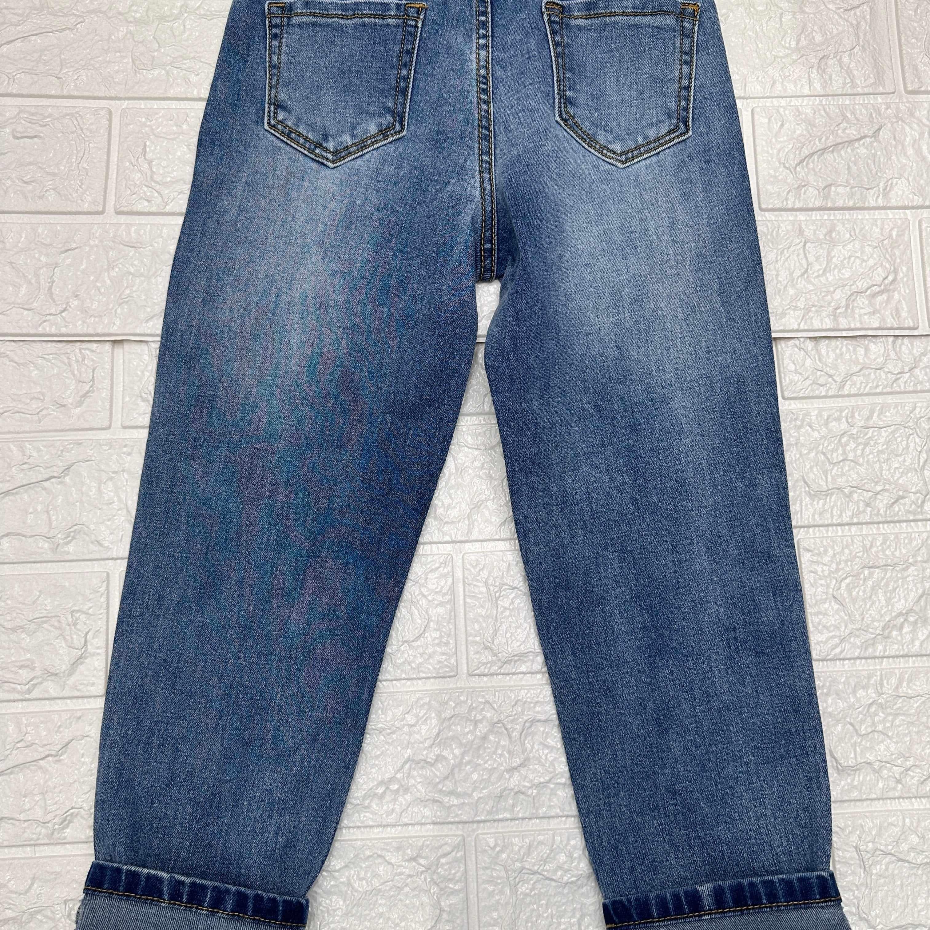 Jeans Bimba Cuore Animalier