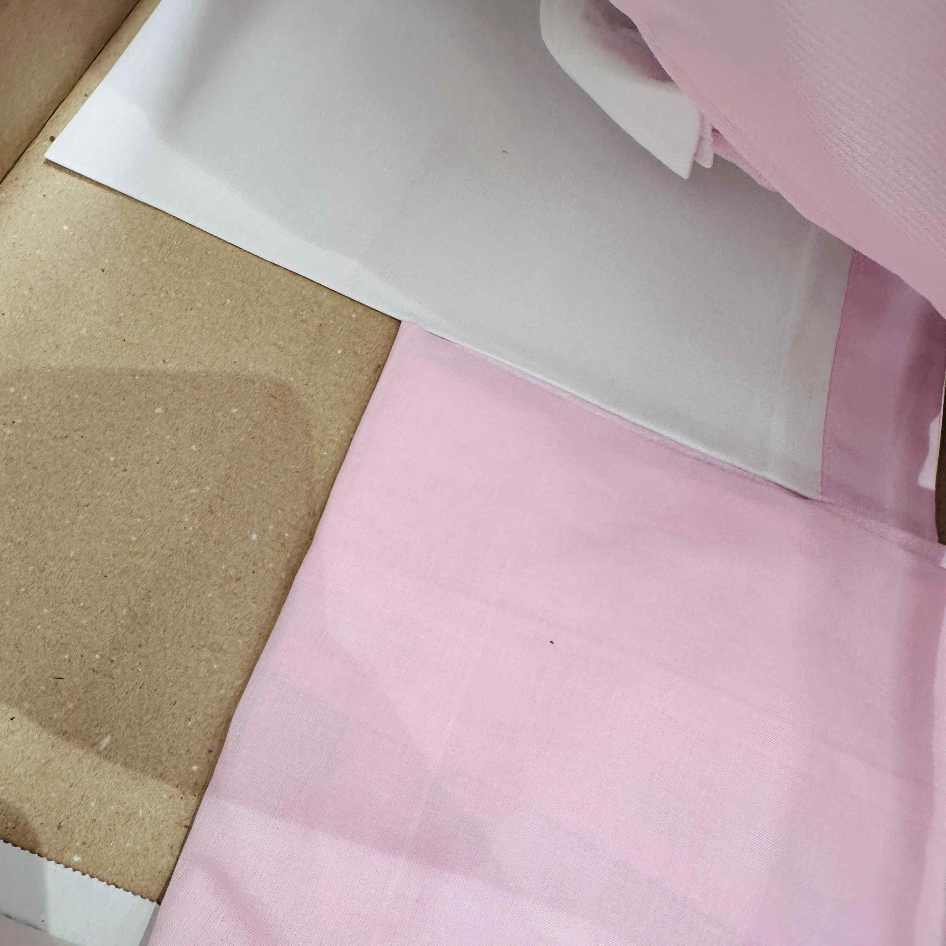 Set completo carrozzina Orsetto fiocco rosa
