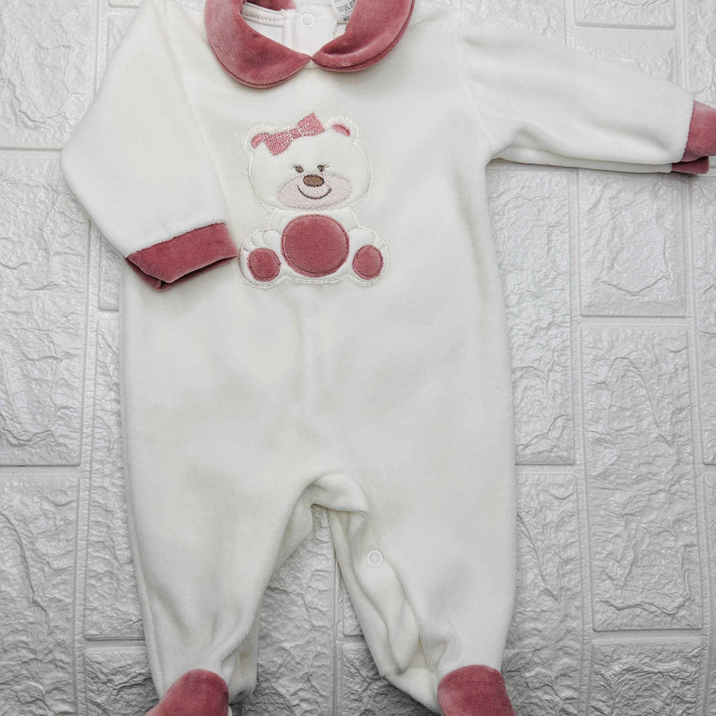 Tutina ciniglia orsetta Rosa antico 30409