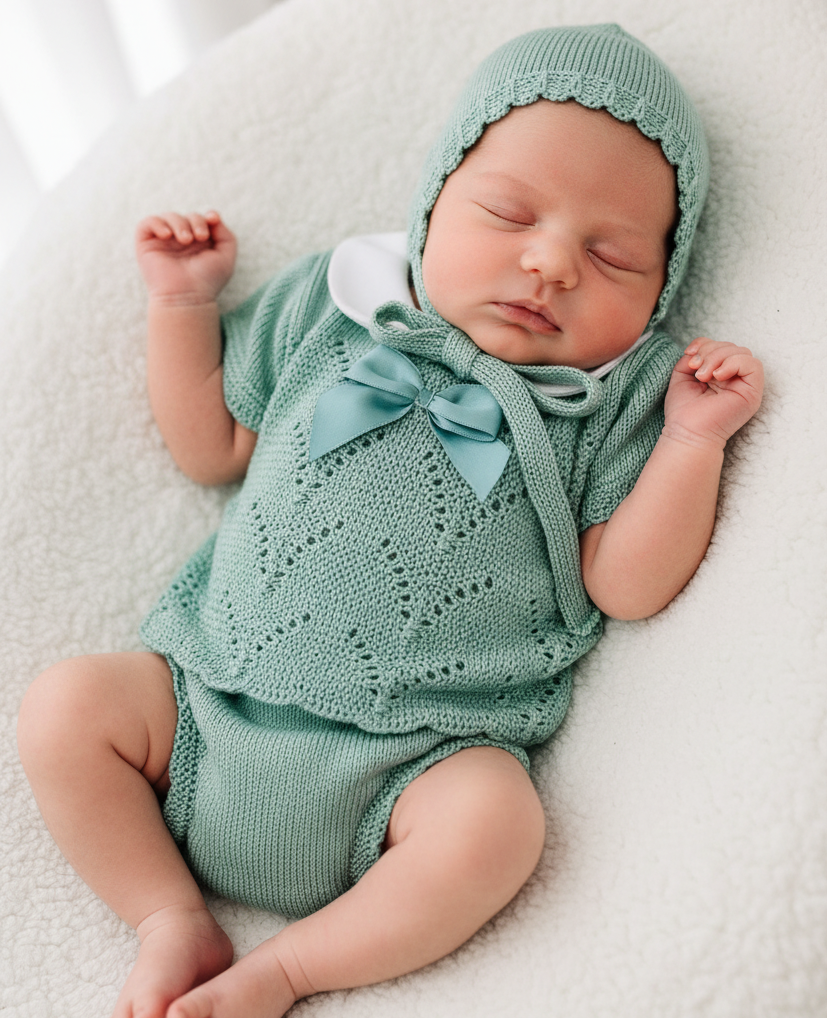 Pagliaccetto Fiocco Verde 1810