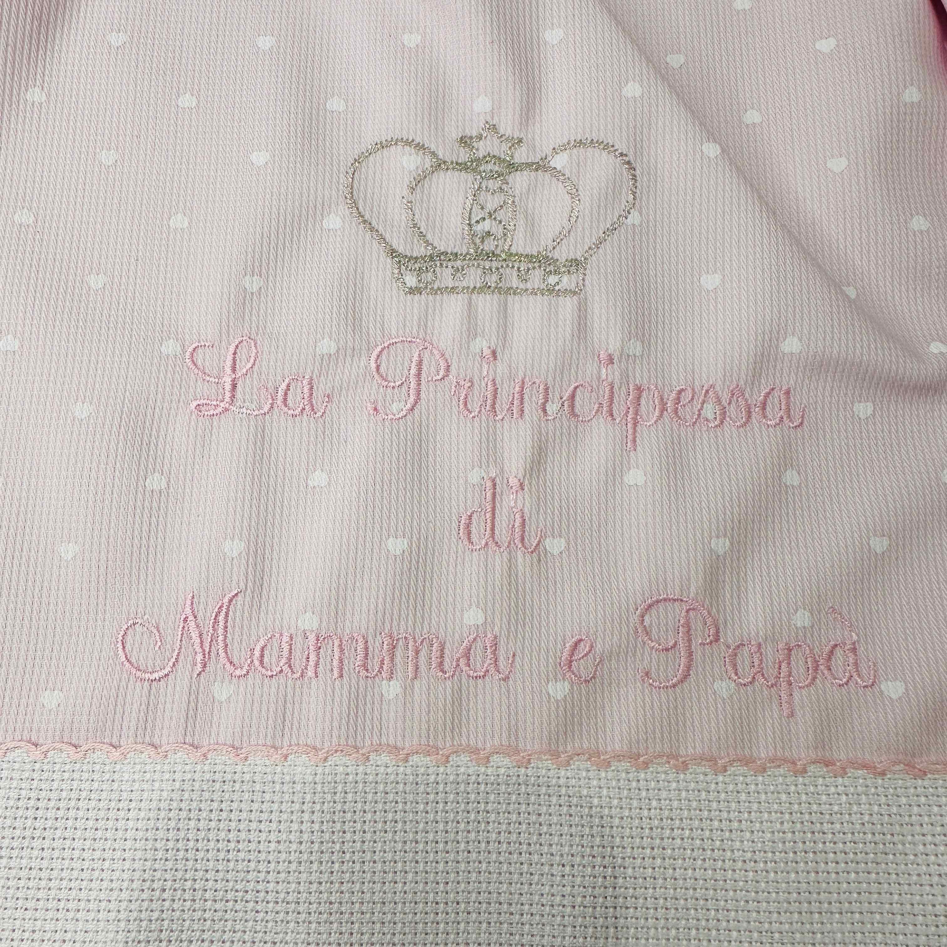 Sacchetto Primo cambio                Principessa Dim35x45
