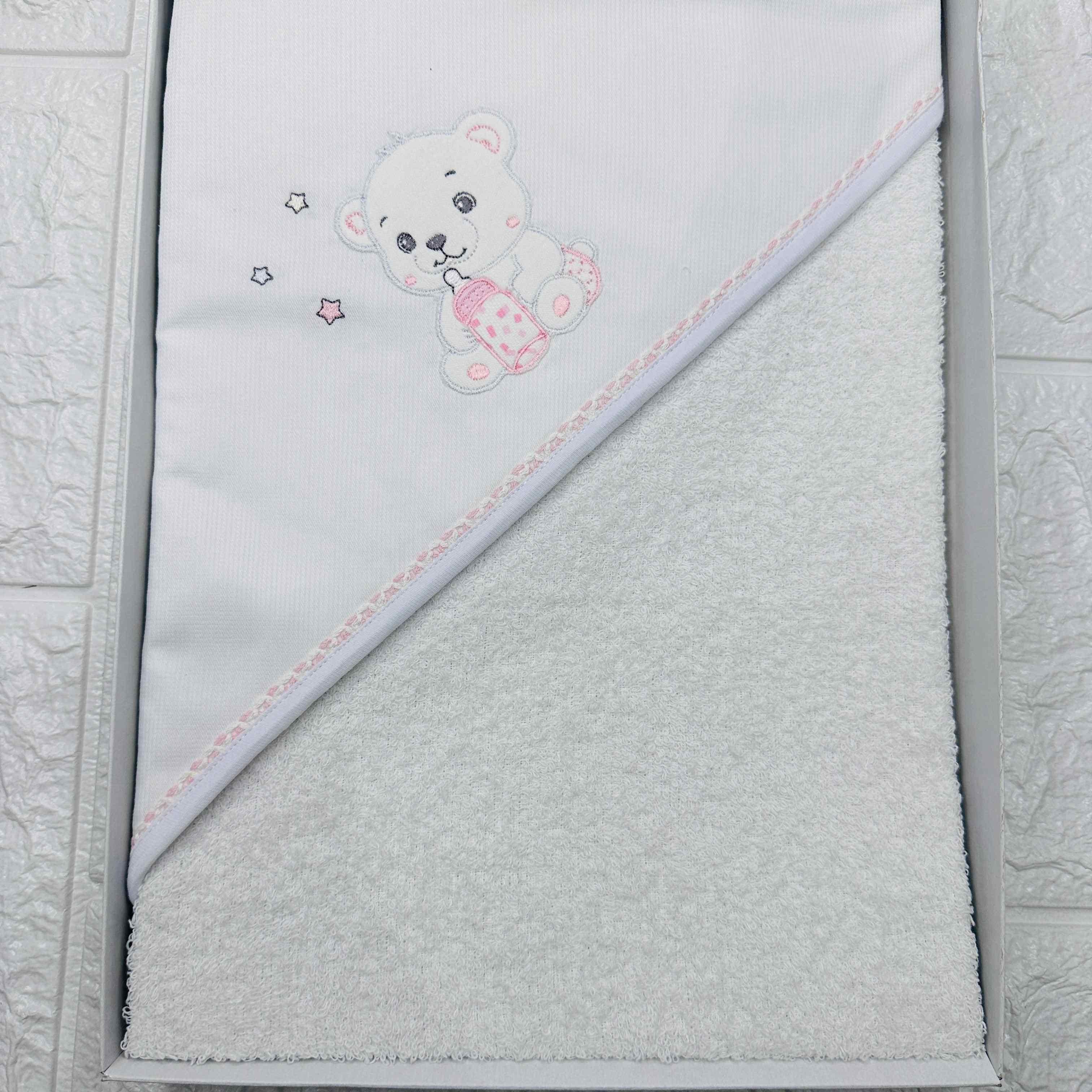 Accappatoio neonata Rosa ART AT001146