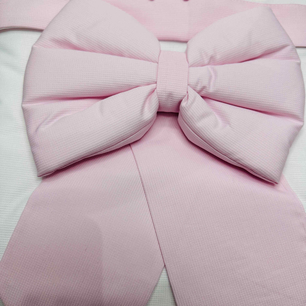 Set completo nascita ciniglia fiocco rosa