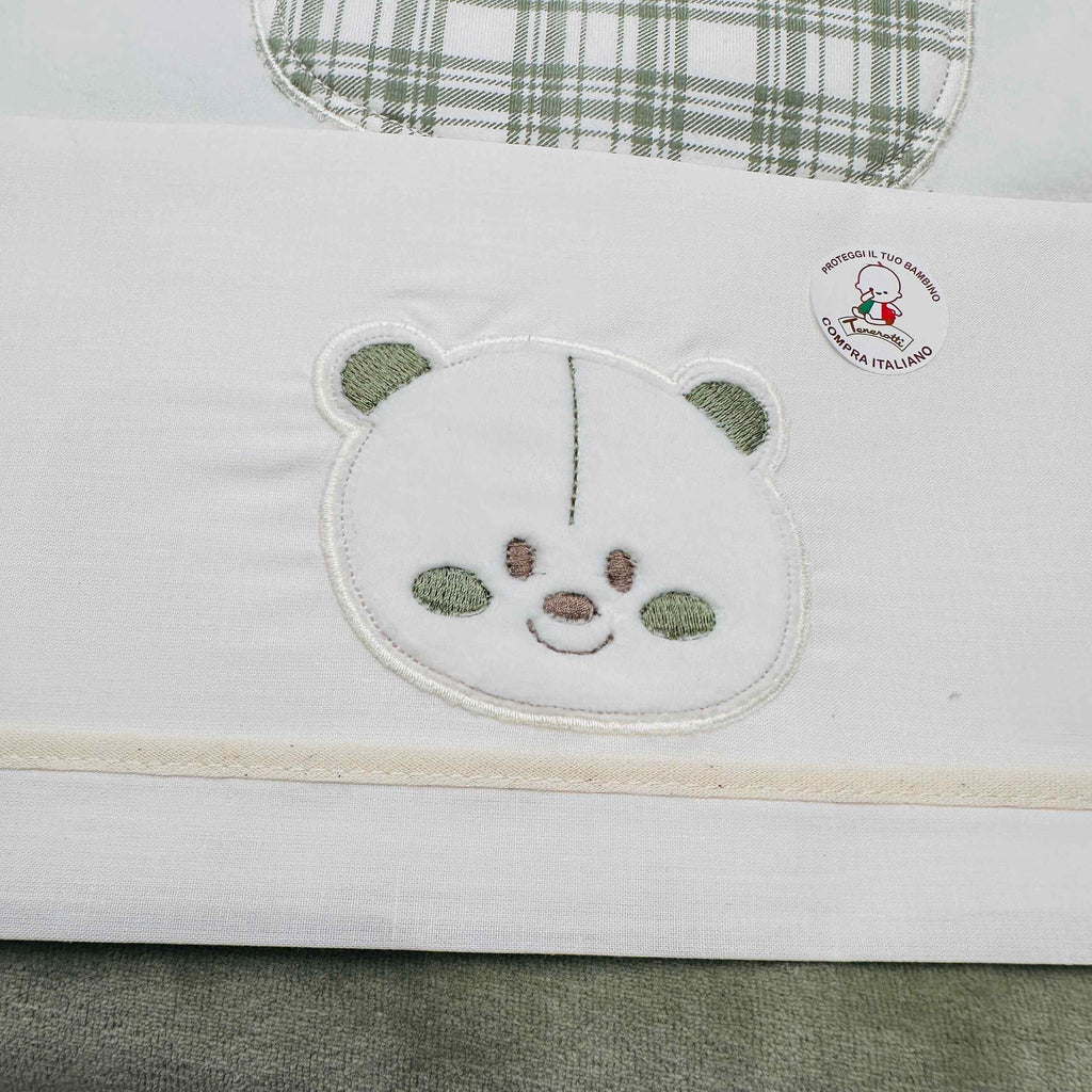 Set Nascita ciniglia orso Quadri verde