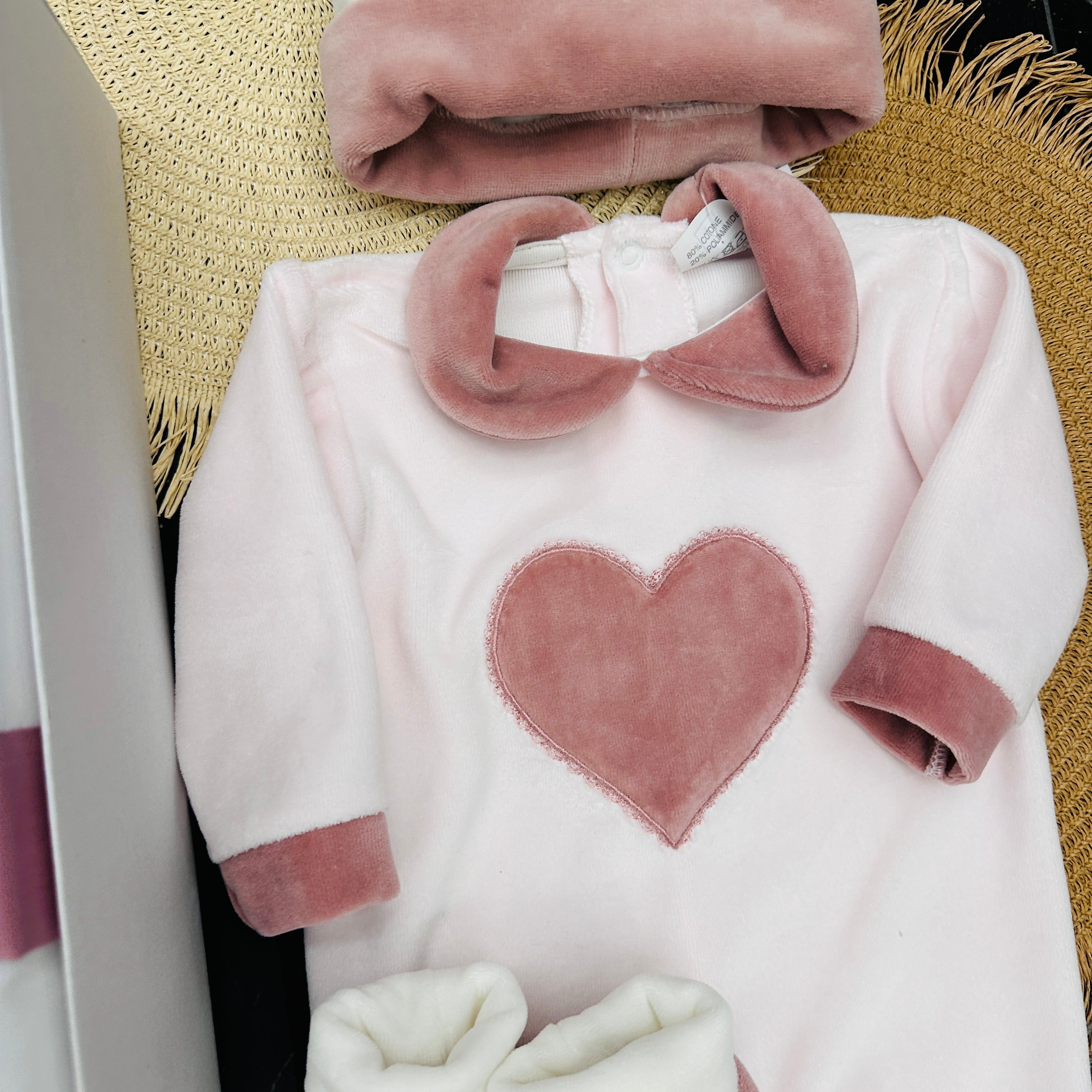 Set nascita Tema cuore