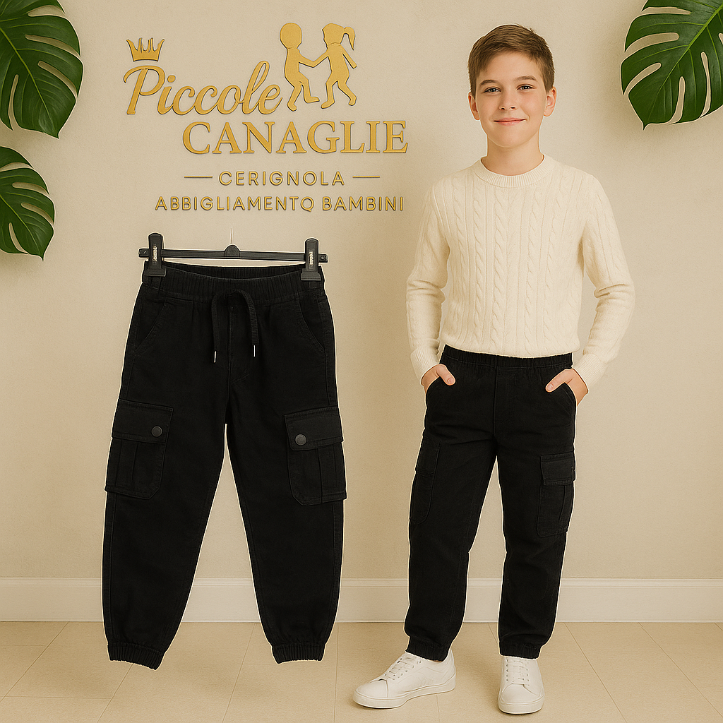 Pantalone Tasconi nero