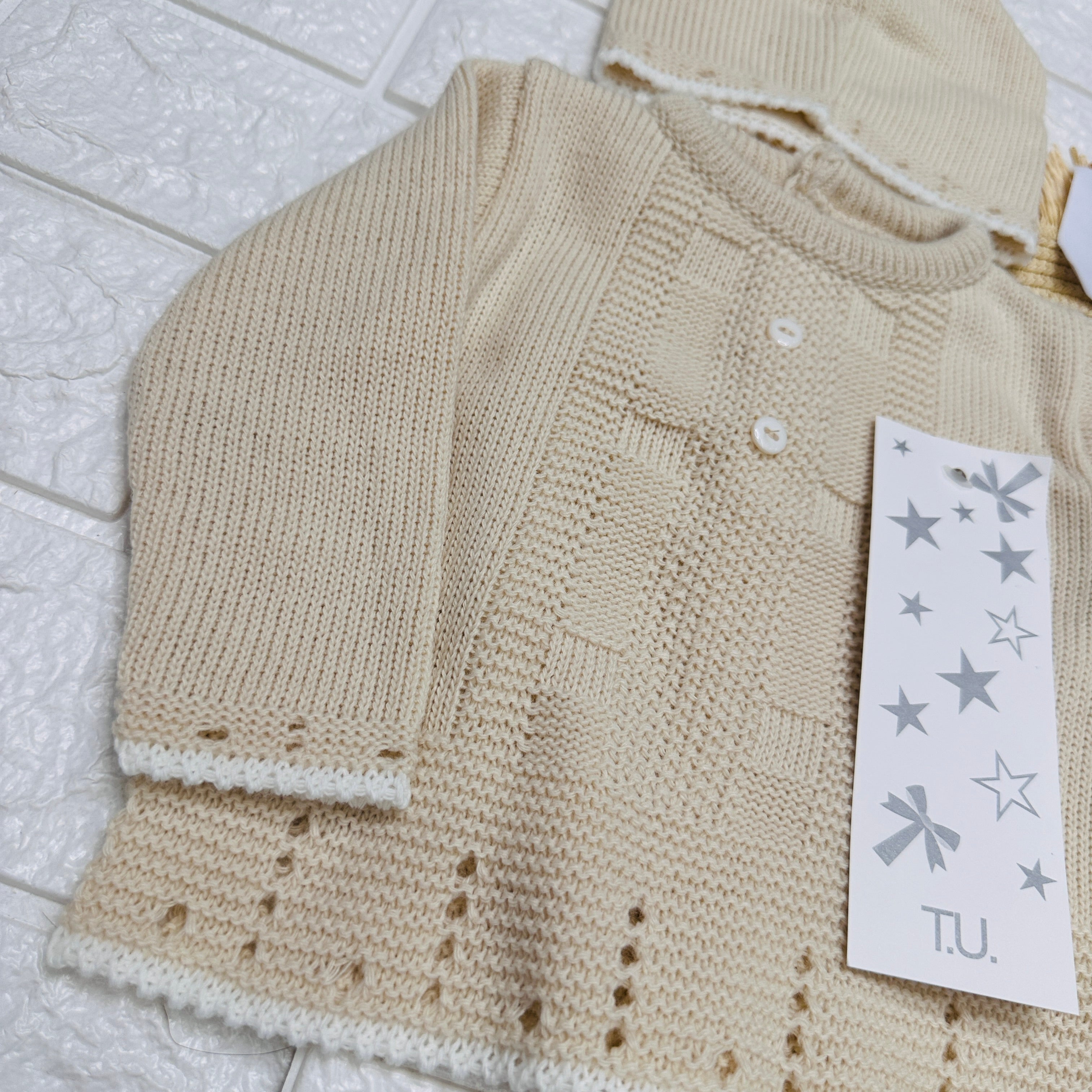 Completo 0-3 mesi beige 1503