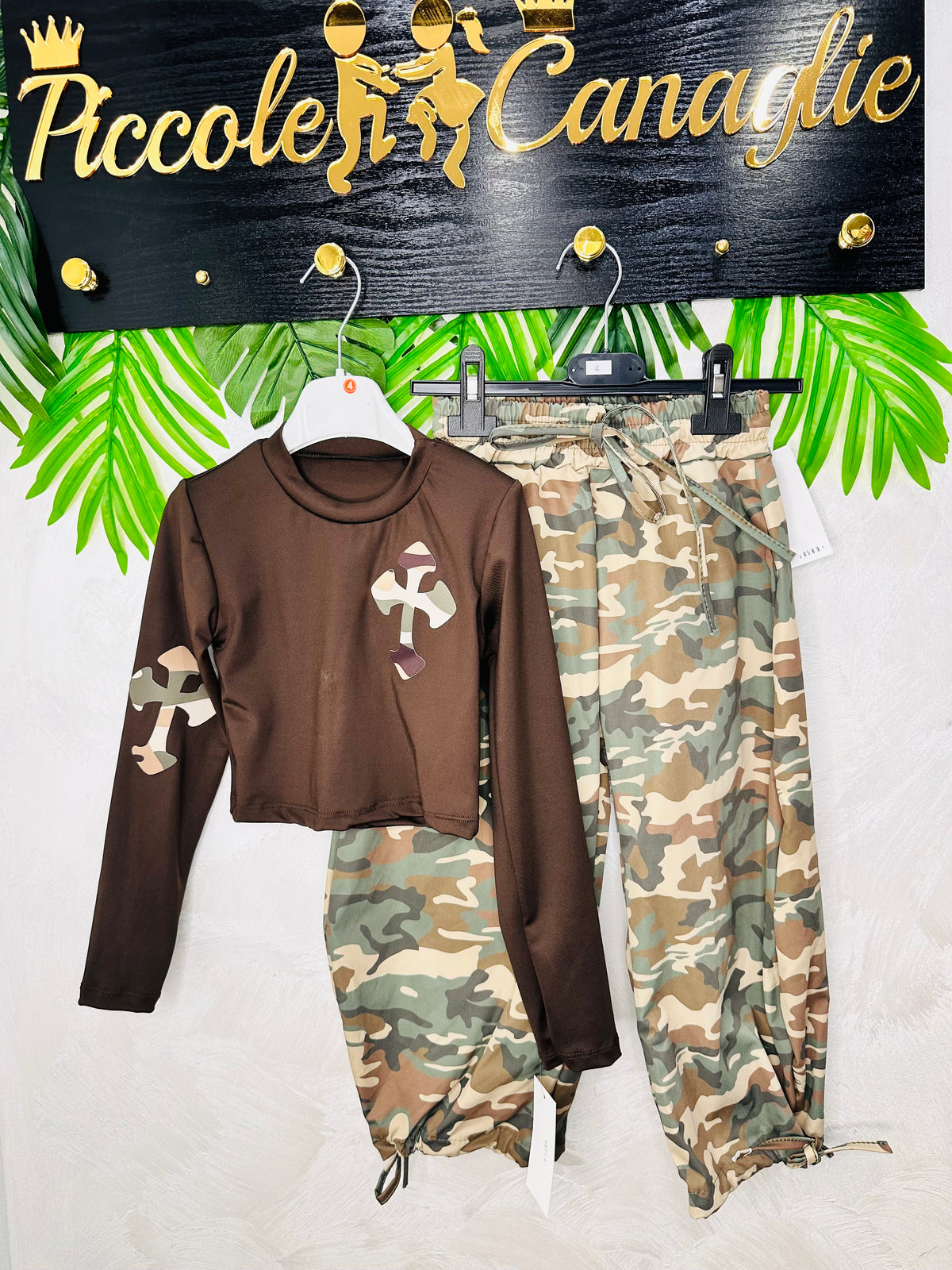 Completo  Mimetico Camouflage Style Beddie Brown