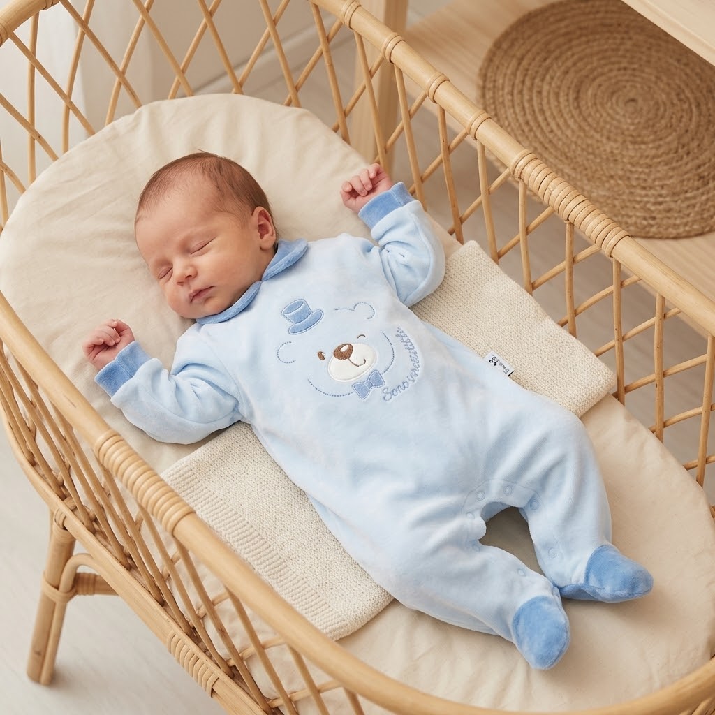 Tutina Ciniglia Sono Irresistibile Celeste Piccole Emozioni 62014
