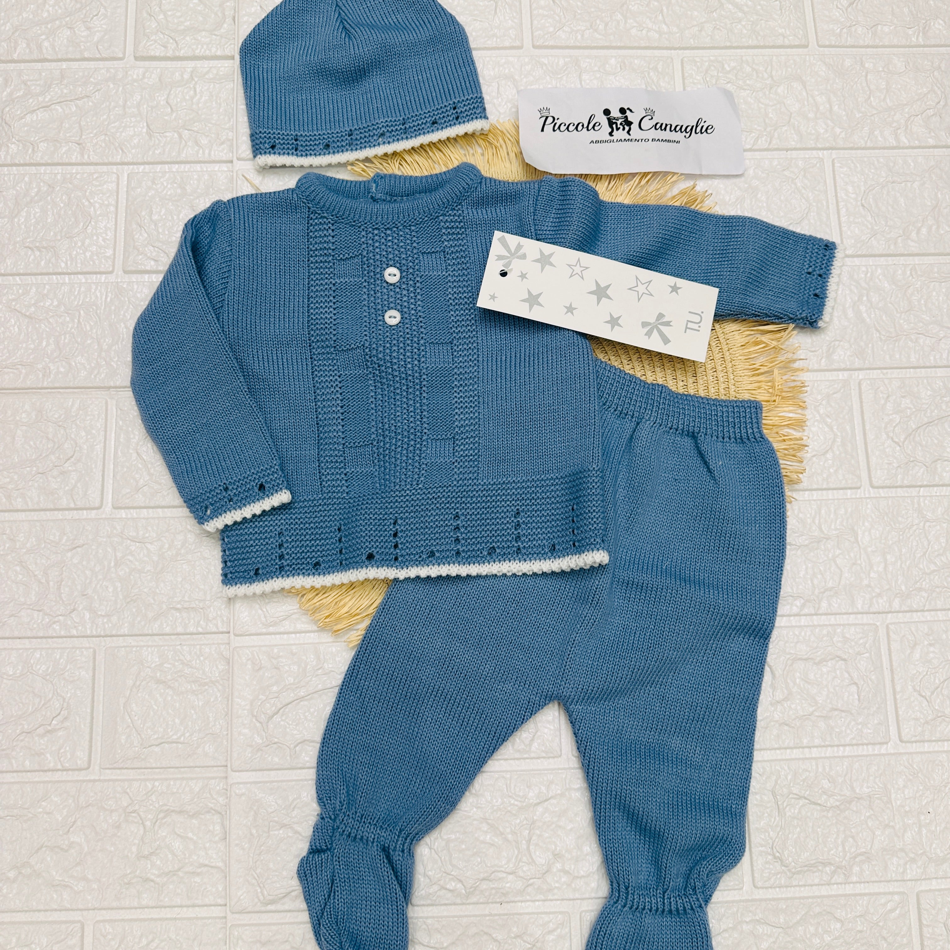 Completo 0-3 mesi carta da zucchero 1503