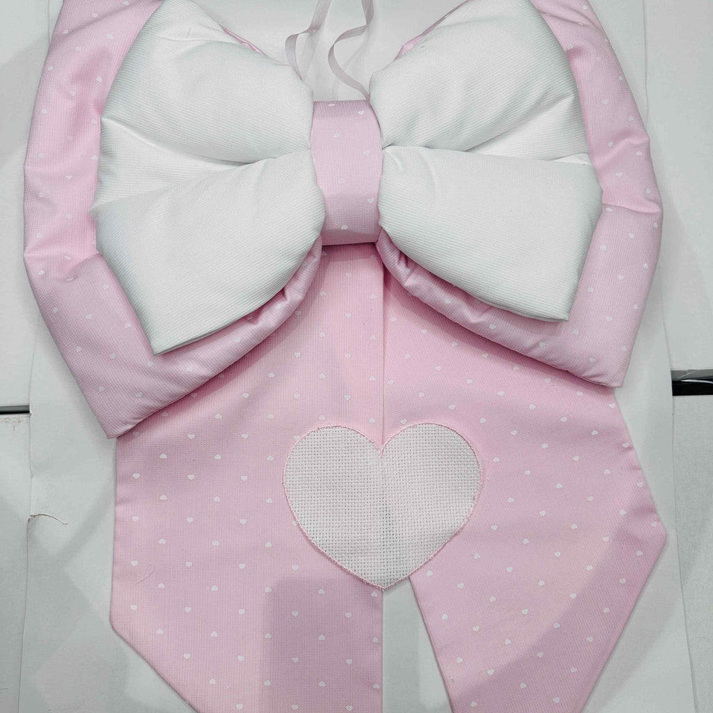 Fiocco Nascita rosa.                         Dim 40x60