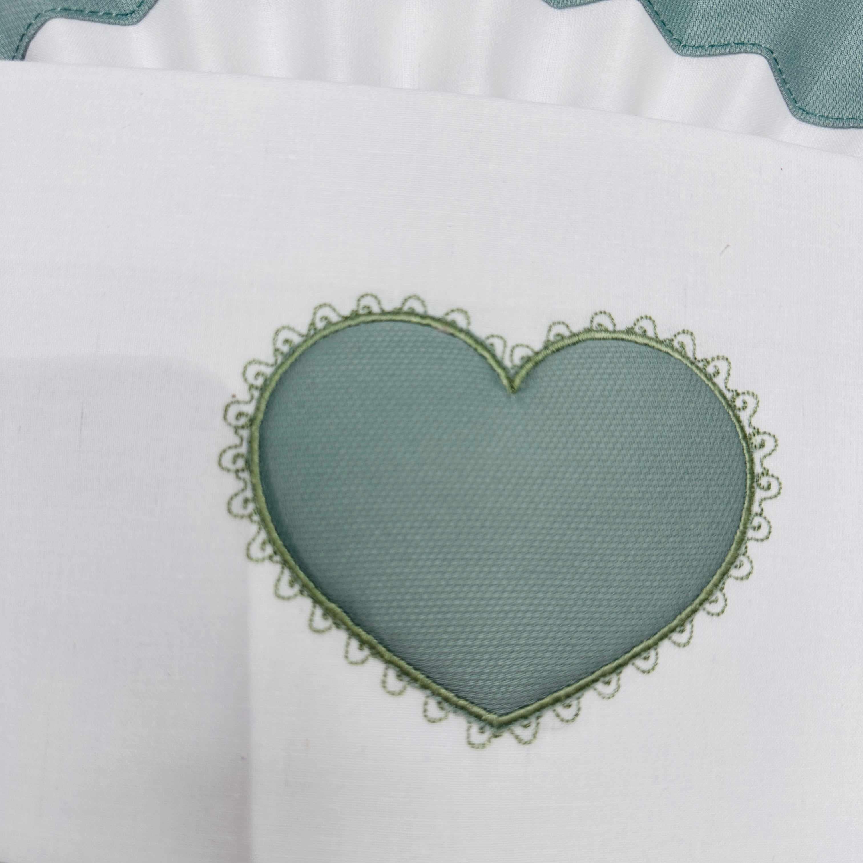Lenzuola carrozzina Cuore Verde ART LC015105R