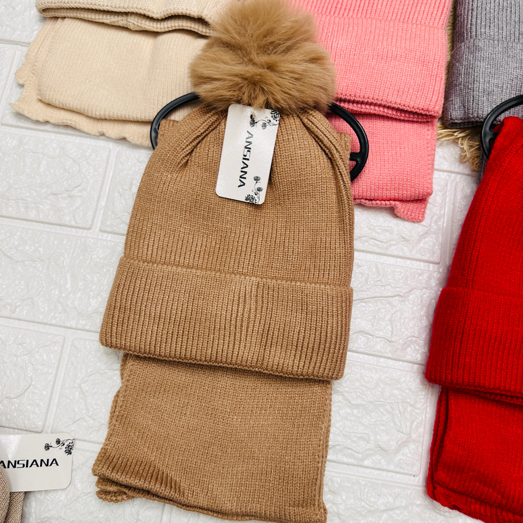 Cappello + sciarpa Righe 384268