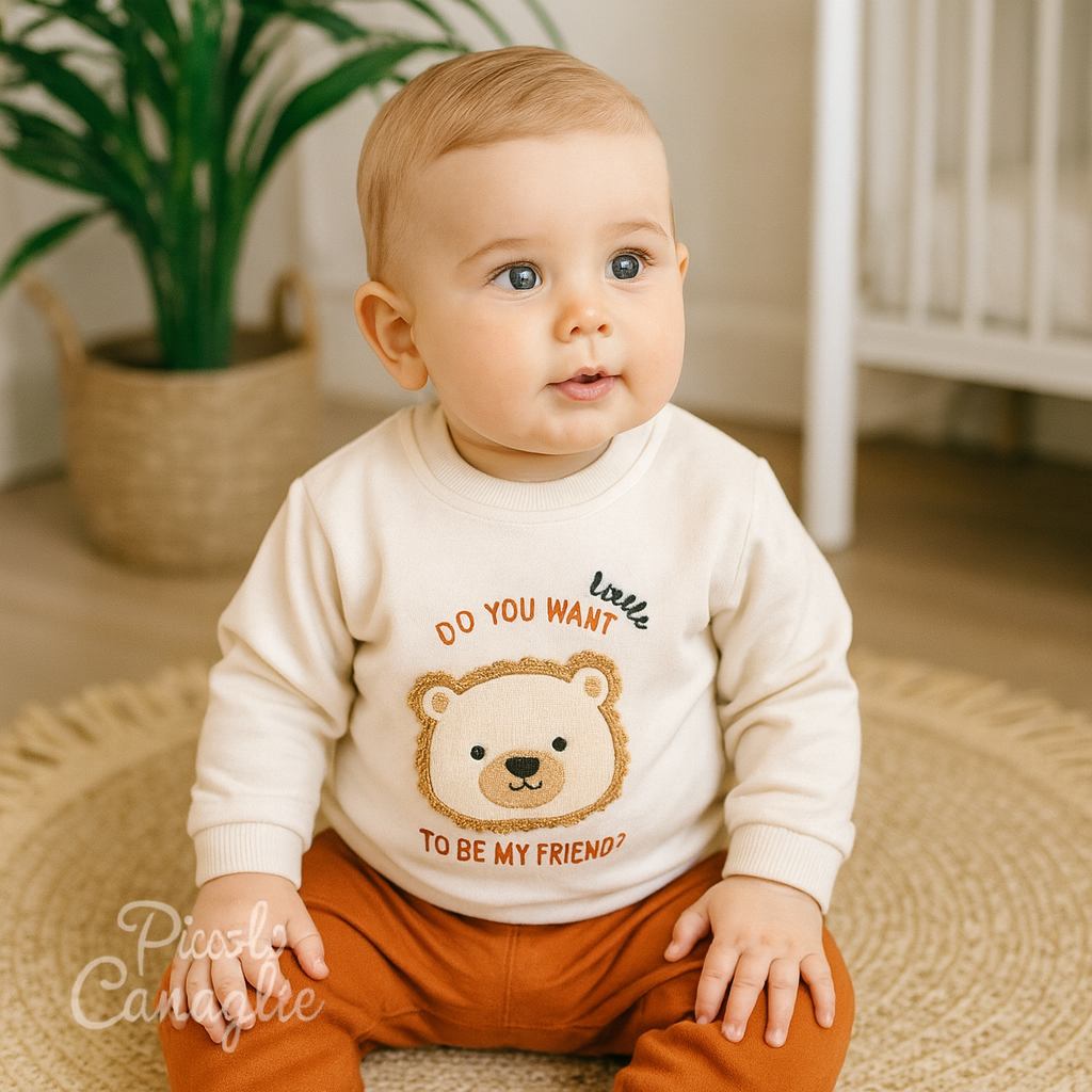 Tuta Teddy Arancio