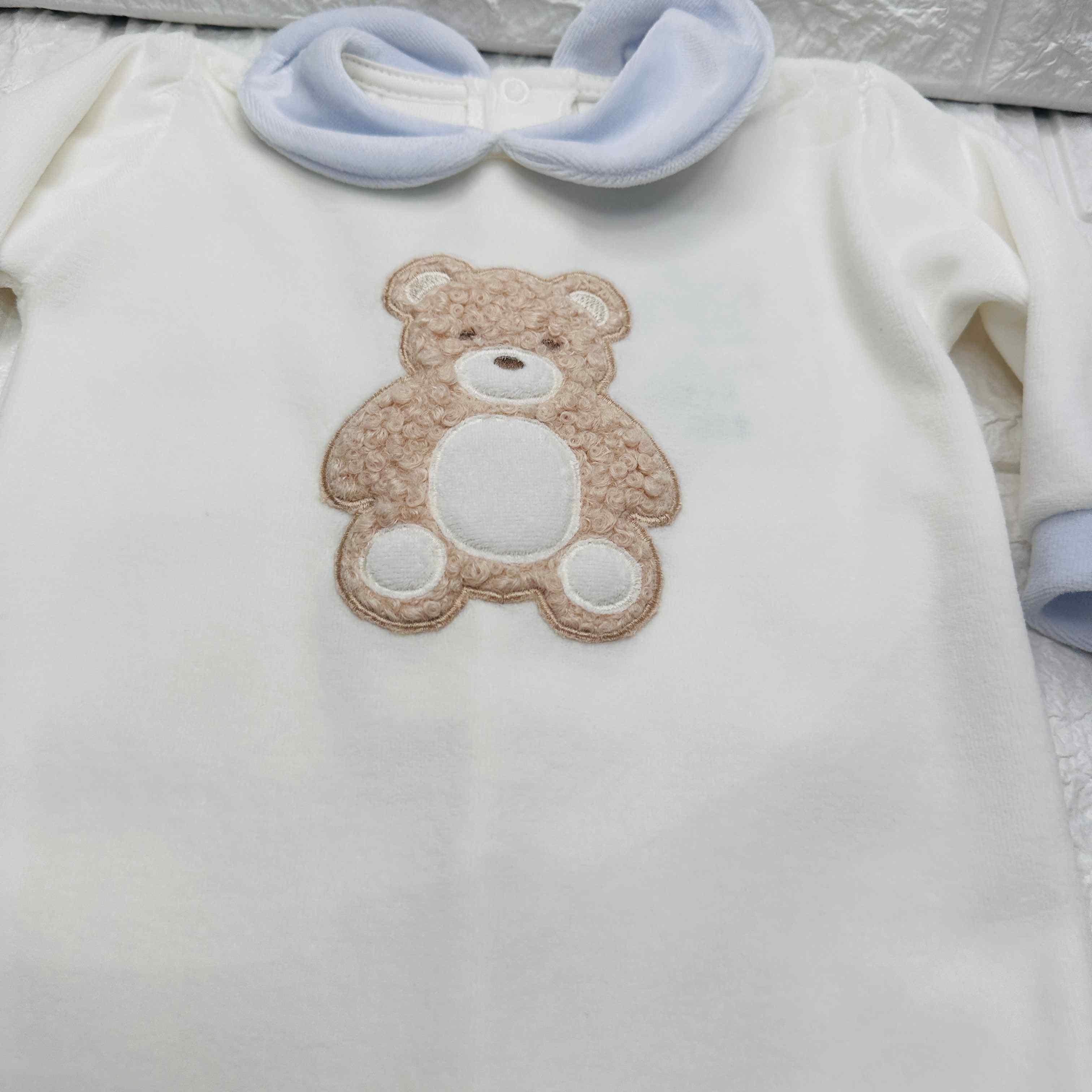 Tutina ciniglia orso celeste 30407
