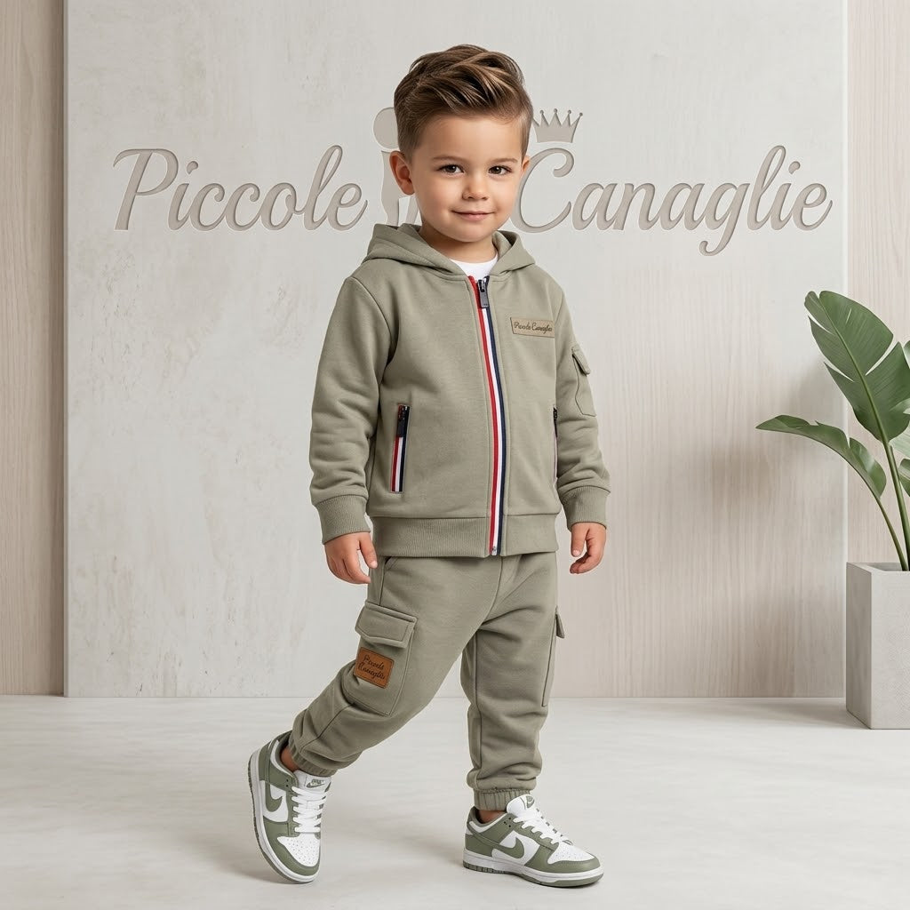 Tuta Baby Boys Tech Verdone 2330