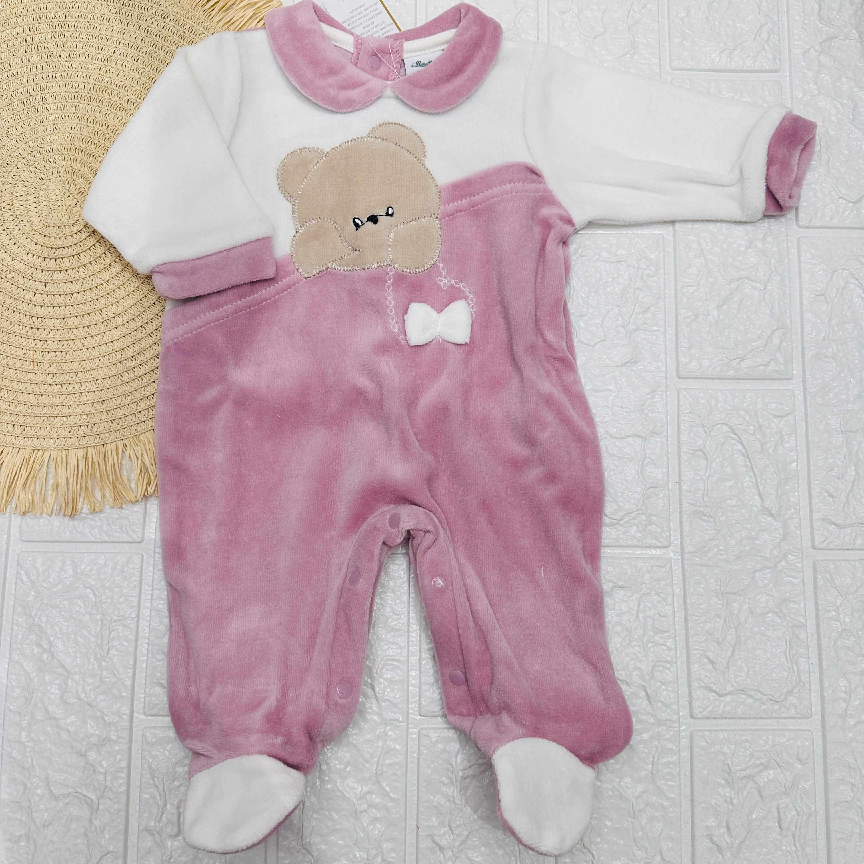 Tutina Ciniglia orso Rosa Antico