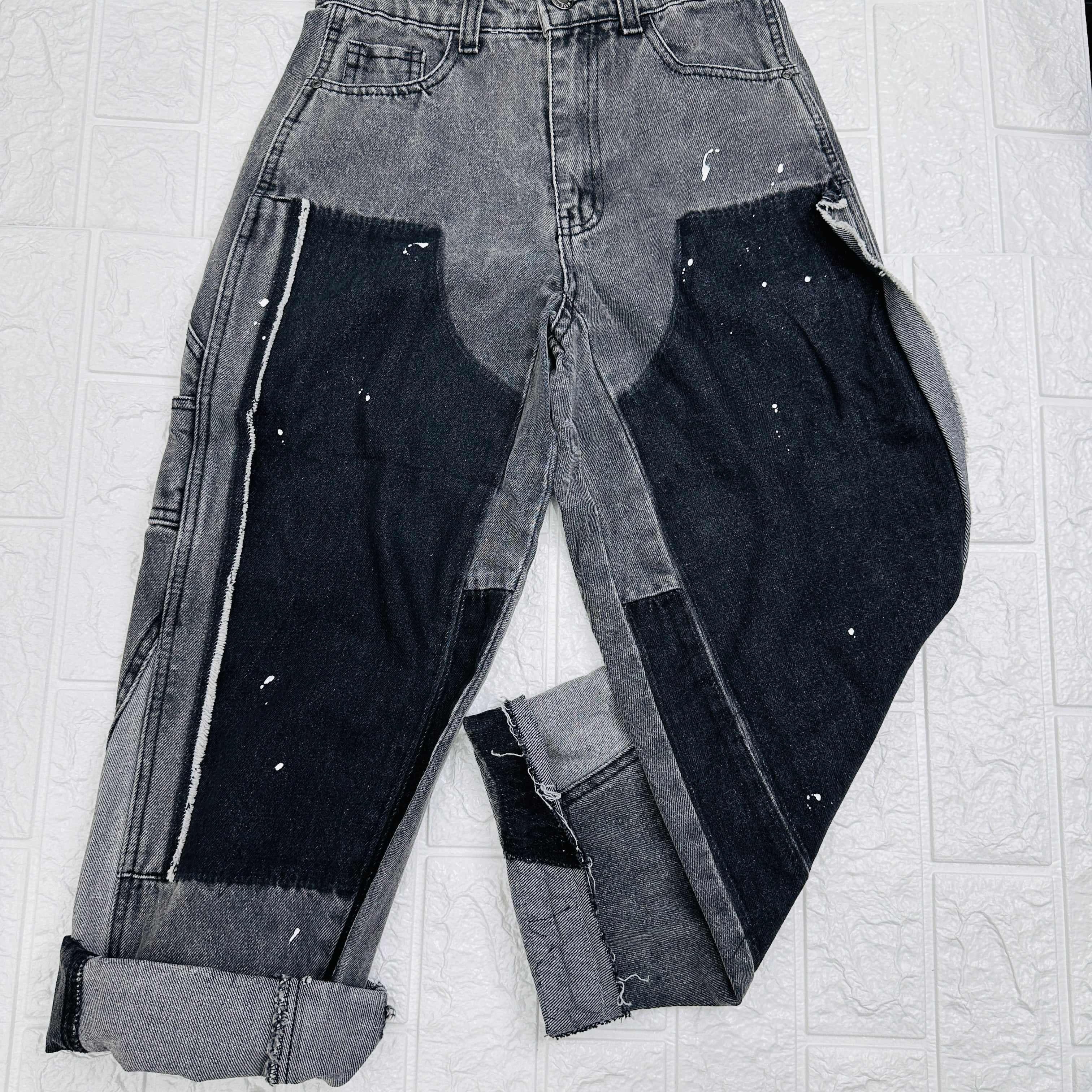 Jeans Modello Ballon Nero