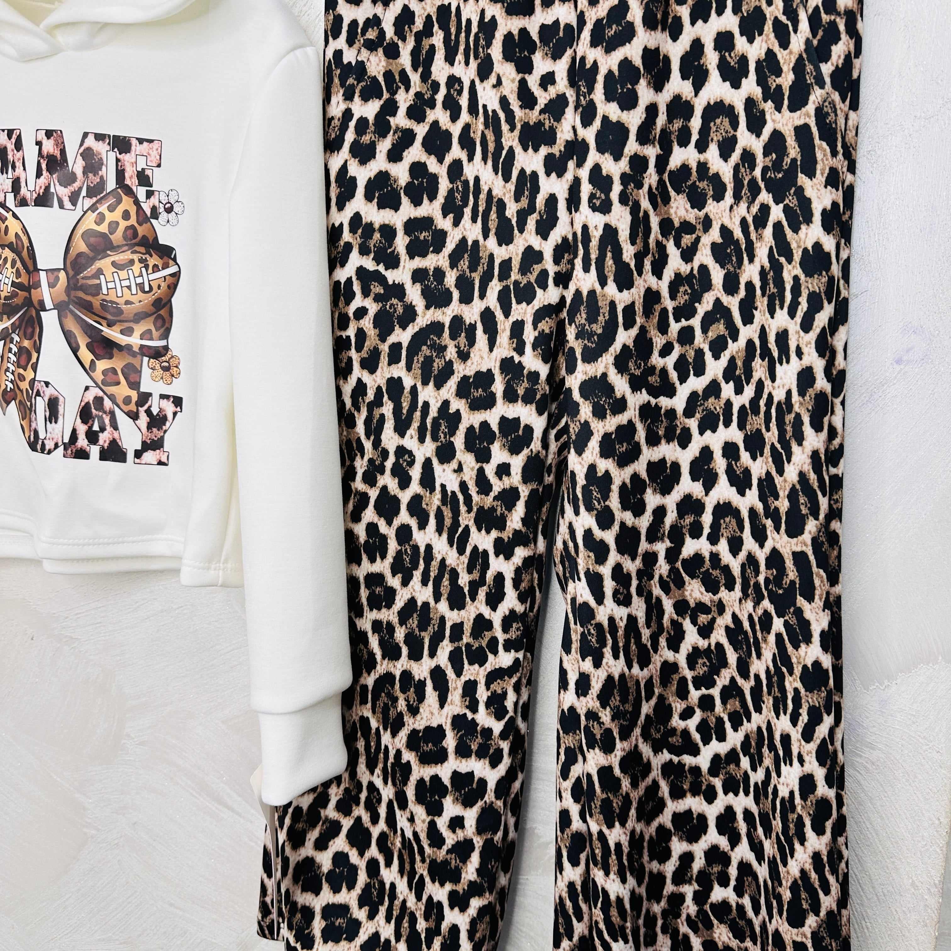 Completo bimba Zampa Leopardato