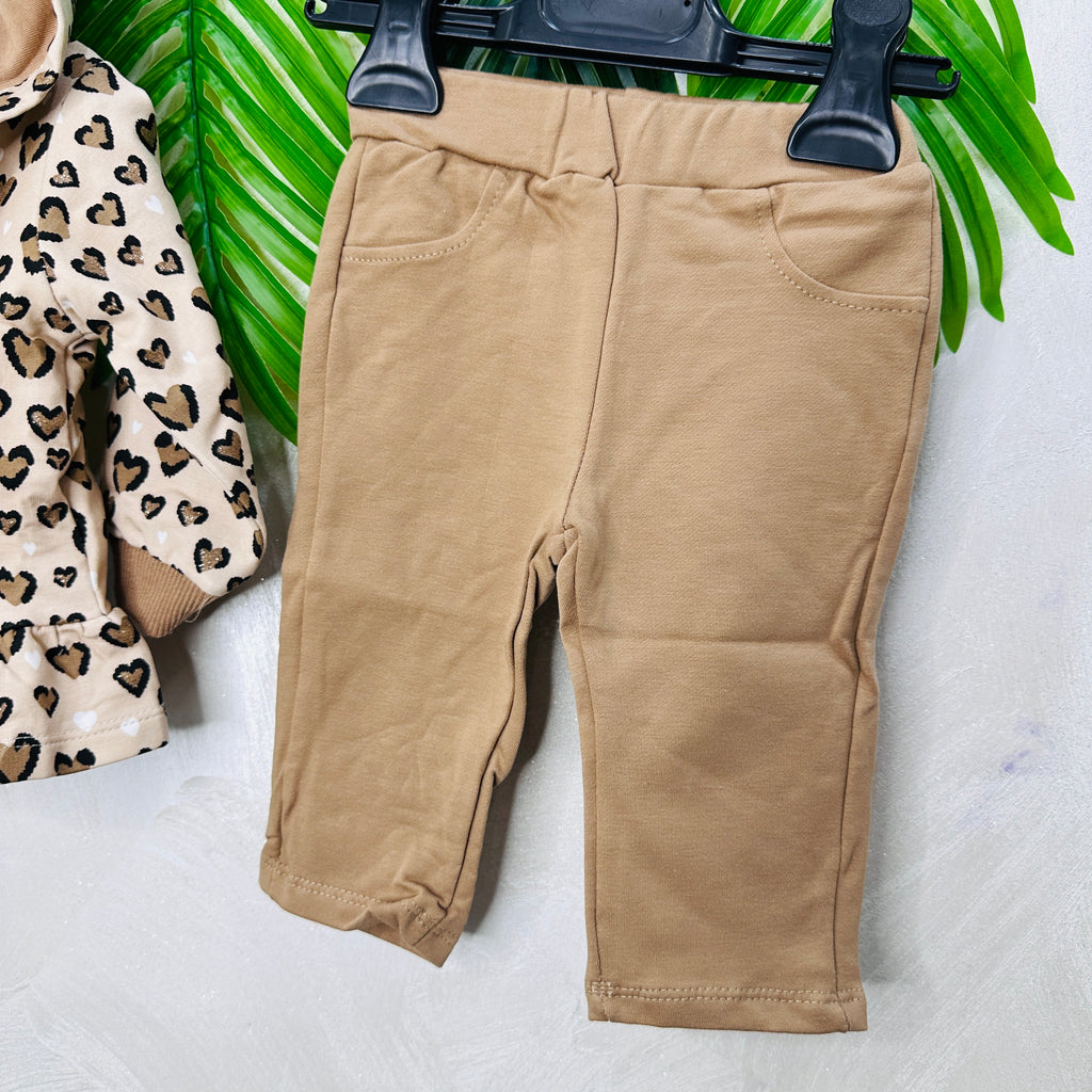 Tuta BabyLeopard Begie