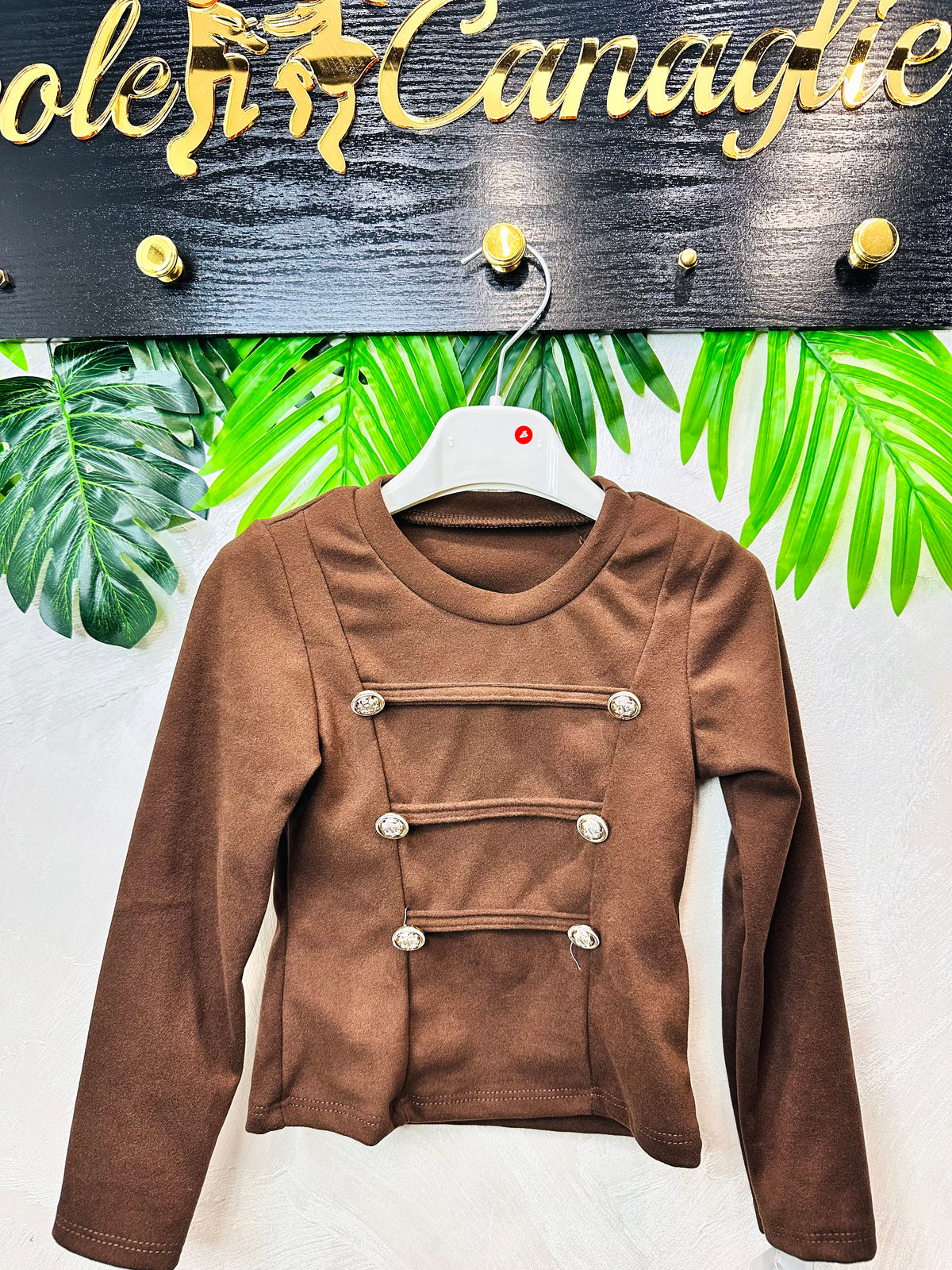 Maglia Style Elisabetta Fraancchi Marrone