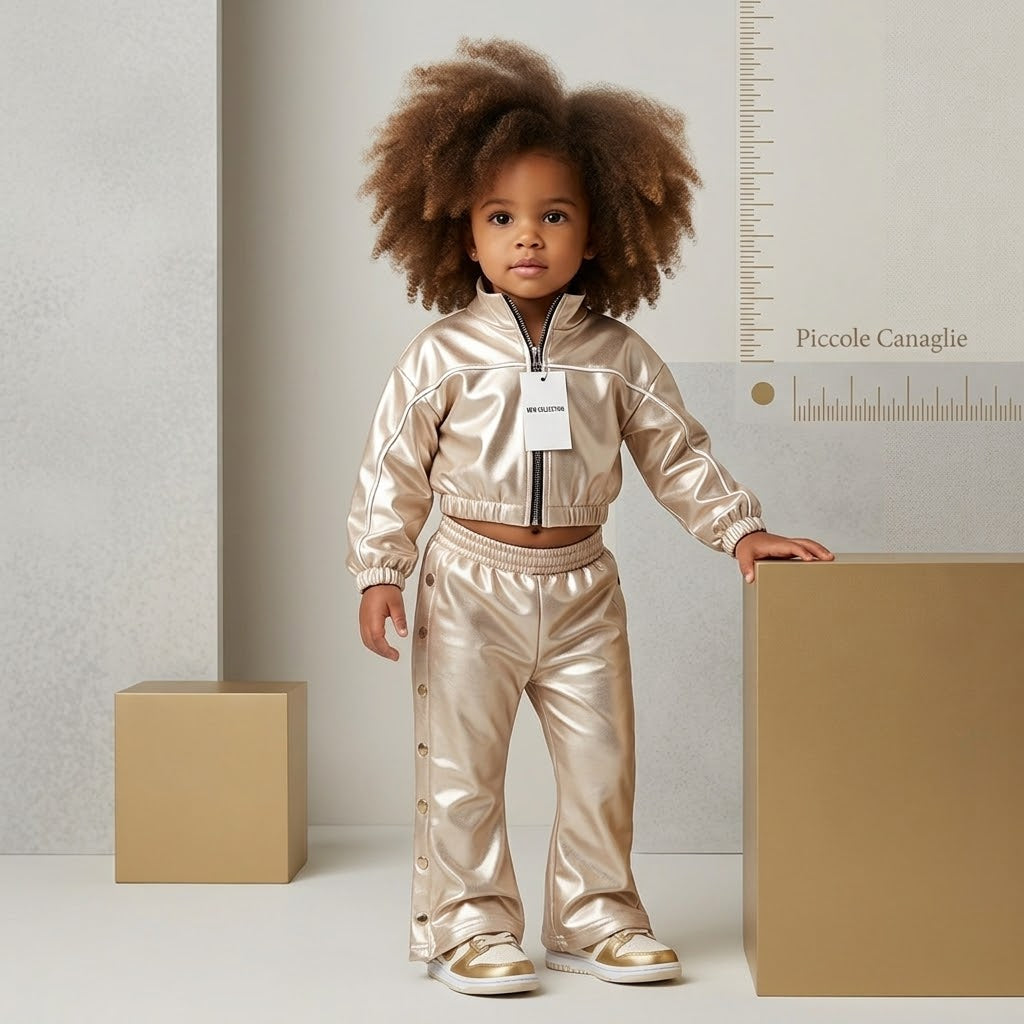 Tuta  Chic Baby Gold 22118