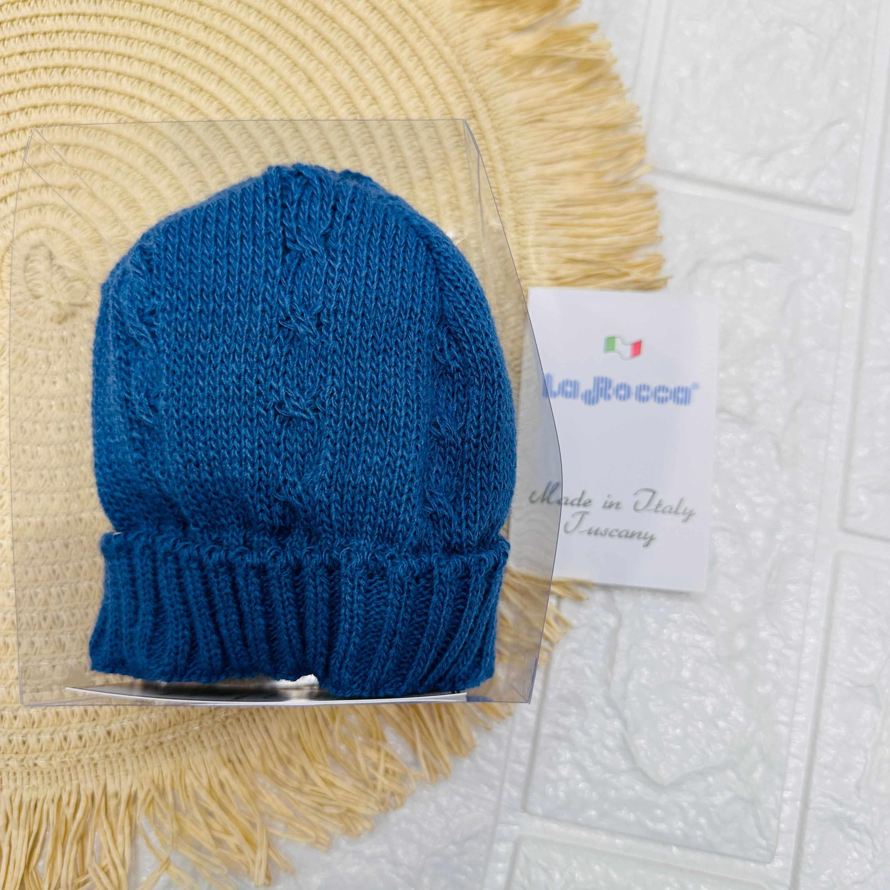 Cappellino lana carta da zucchero C206