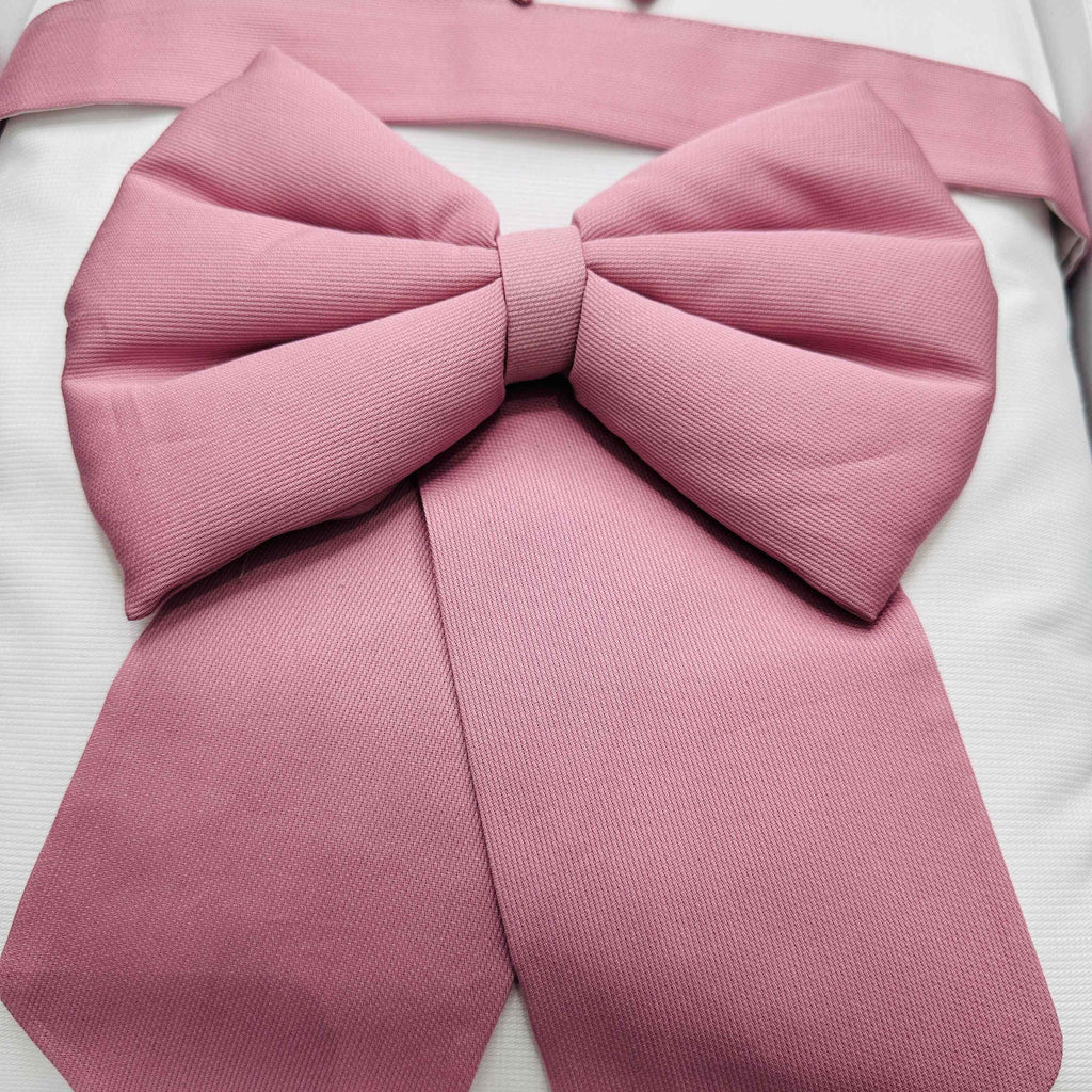 Set Nascita in Ciniglia Fiocco Rosa Antico