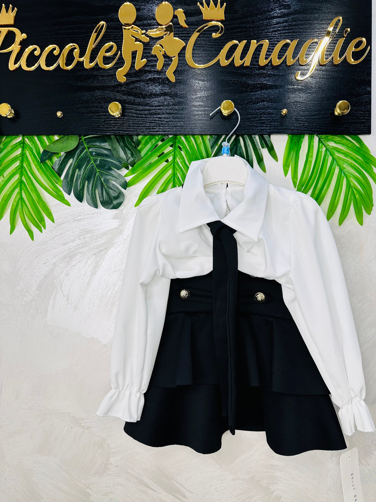 Completo Eleganza Chic Nero 26527