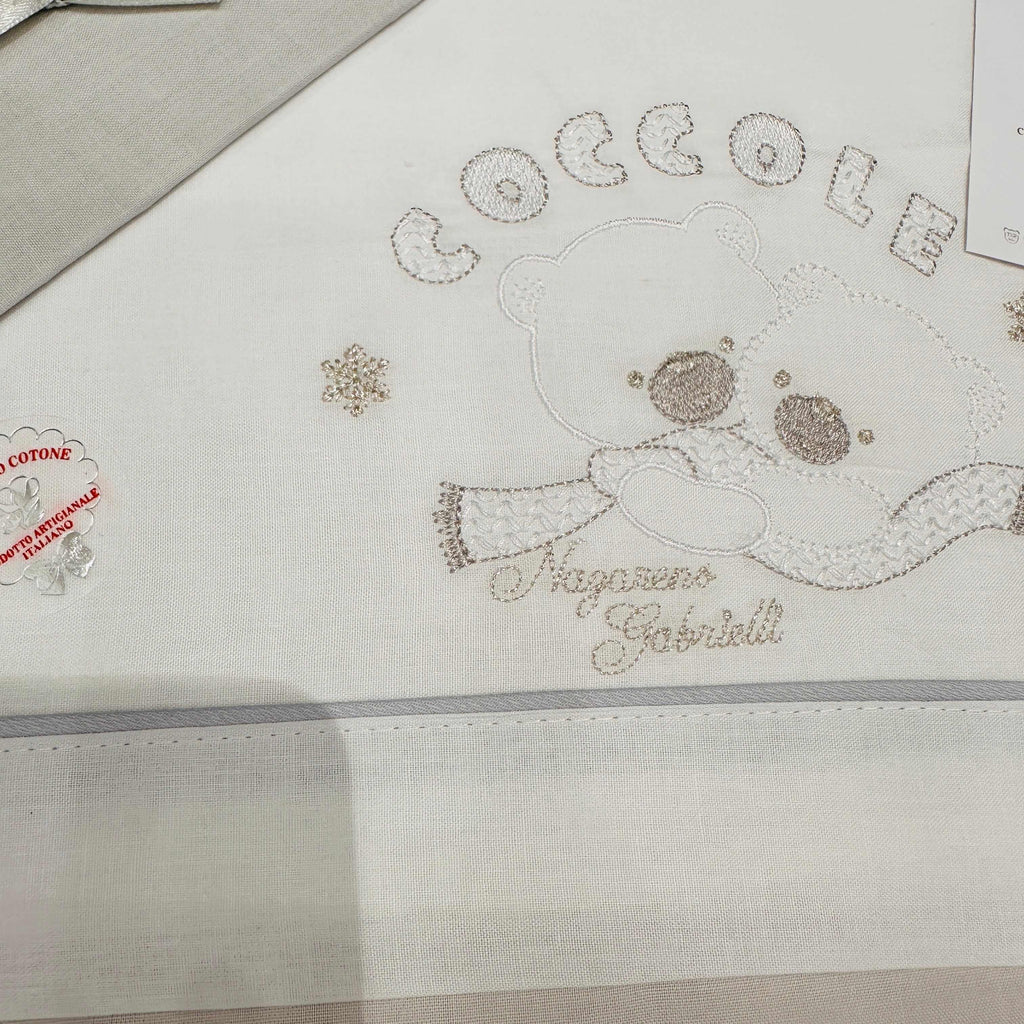 Lenzuola Next to me coccole grigio