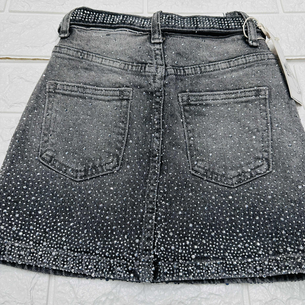 Gonna jeans Bimba Brillantini z55