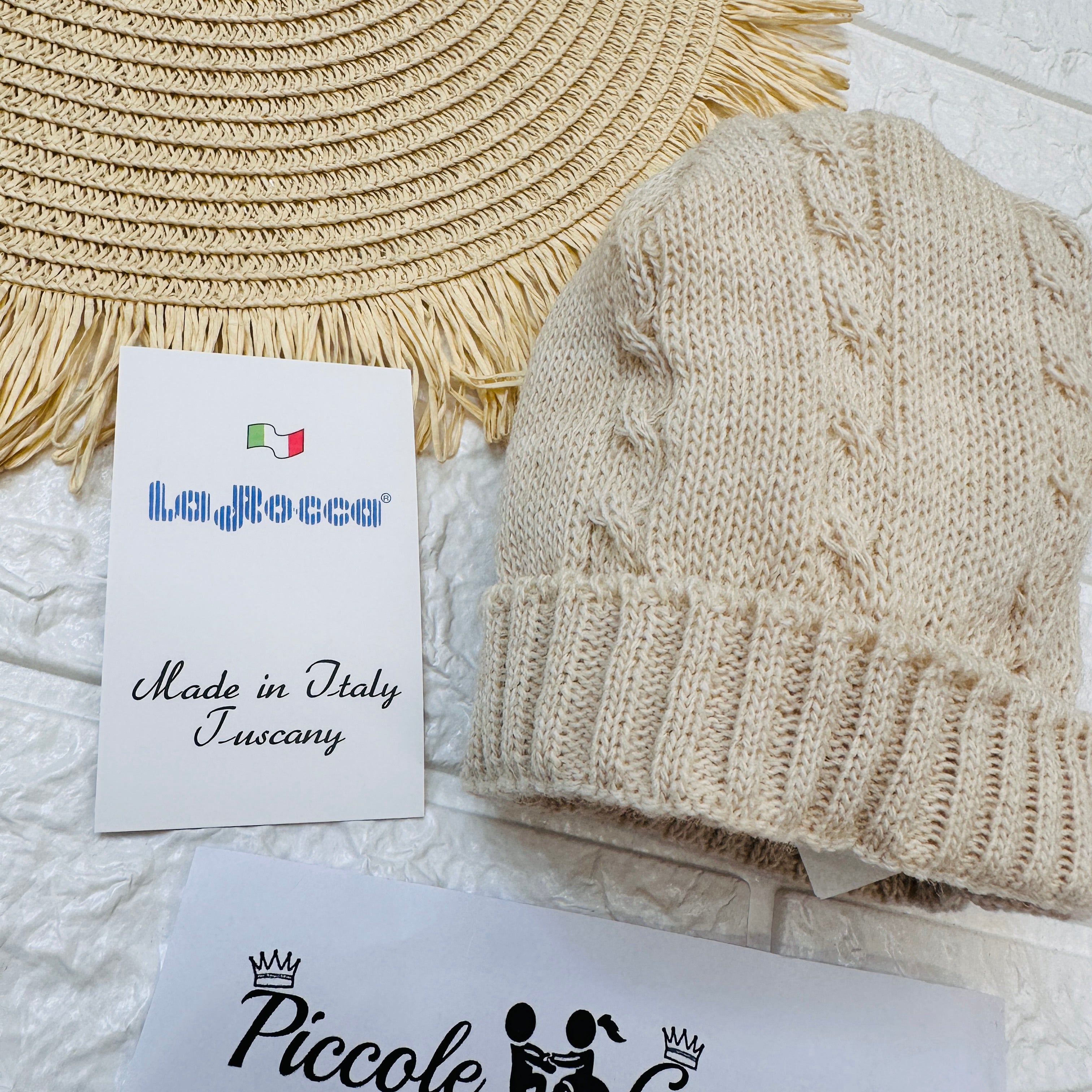 Cappellino Trecce Begie c206