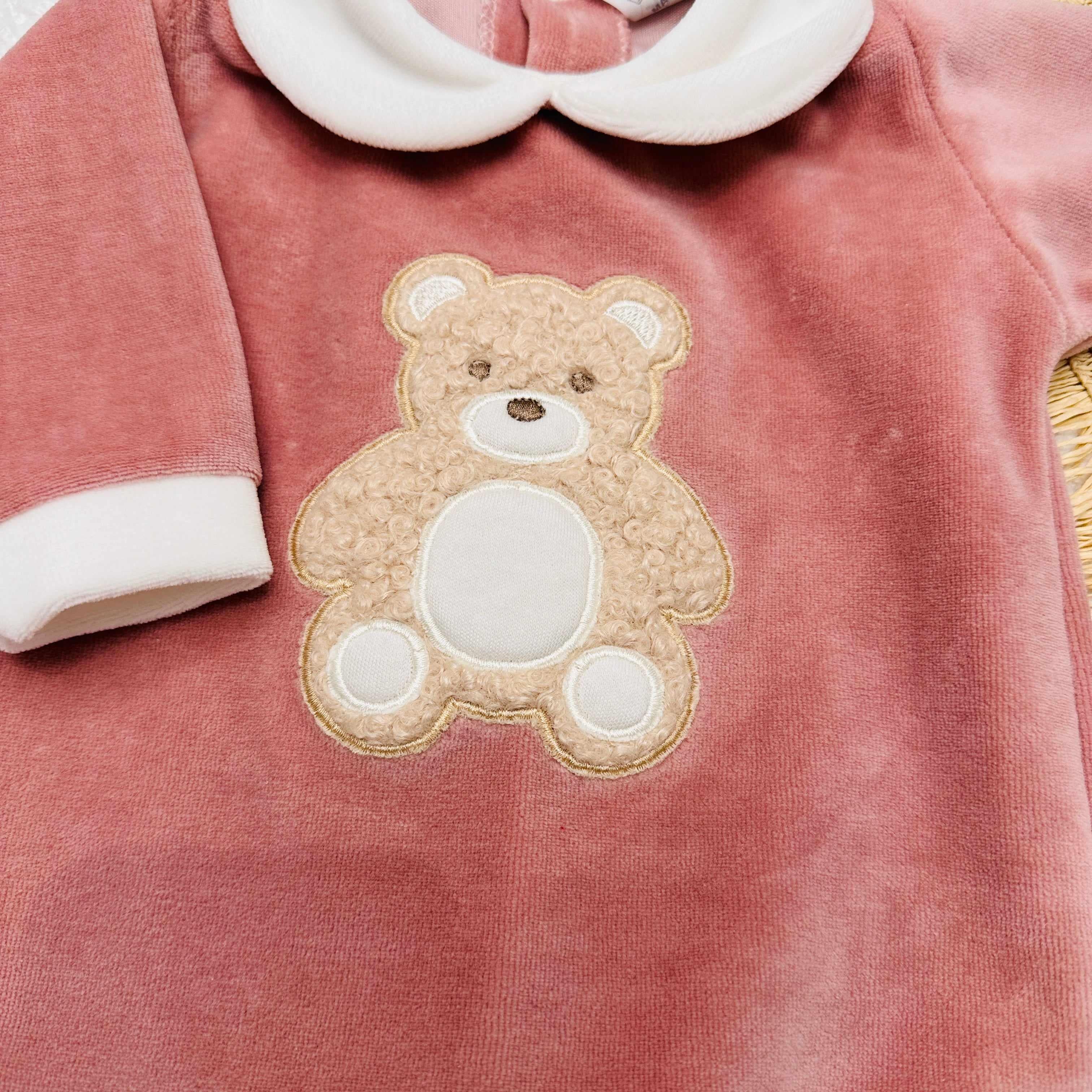 Tutina ciniglia rosa antico 30407