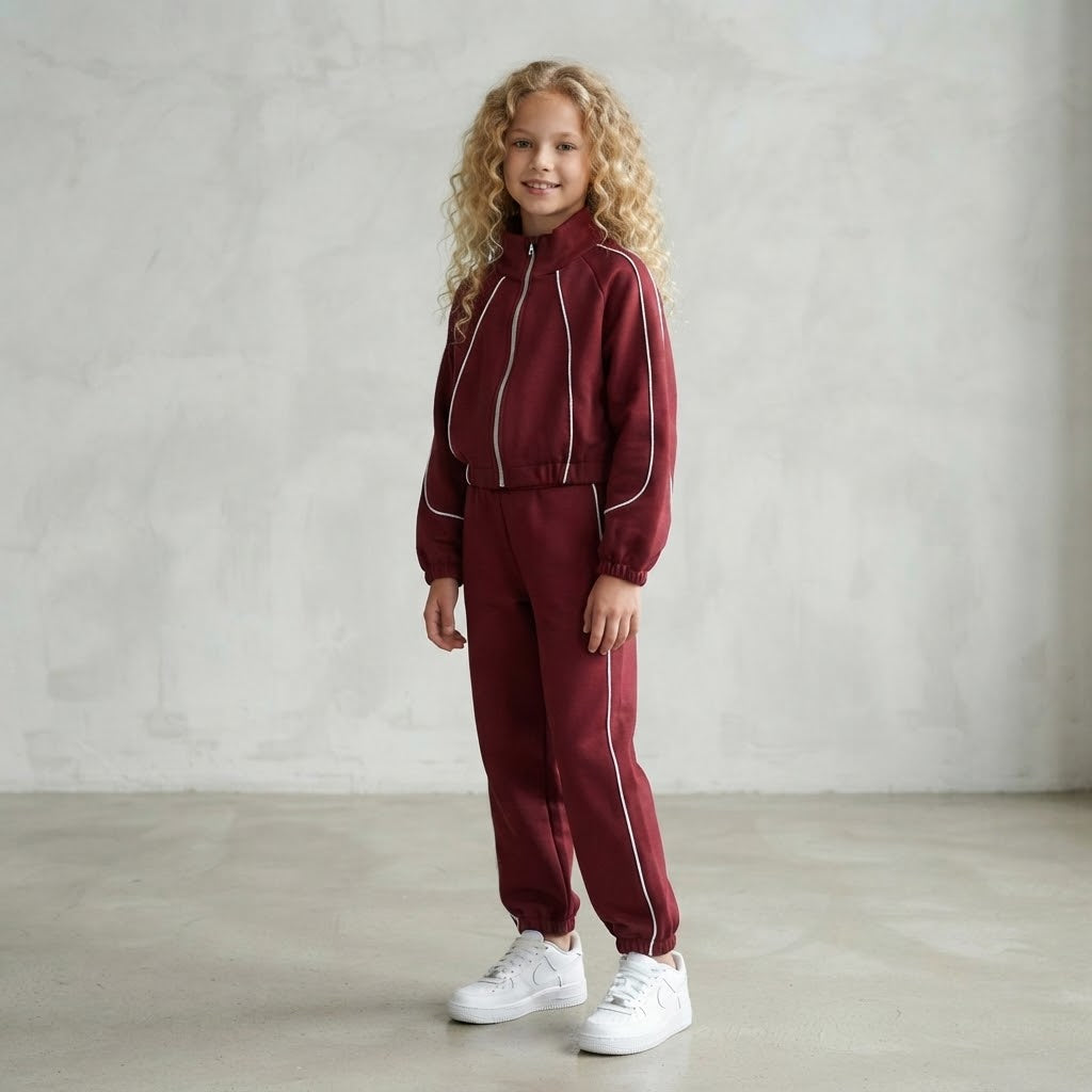 Tuta Sweet Baddie Anna Burgundy 26505