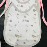 6 Bavette allattamento neonata - Piccole Canaglie - PC20009