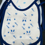 6 Bavette allattamento neonato - Piccole Canaglie - PC20006