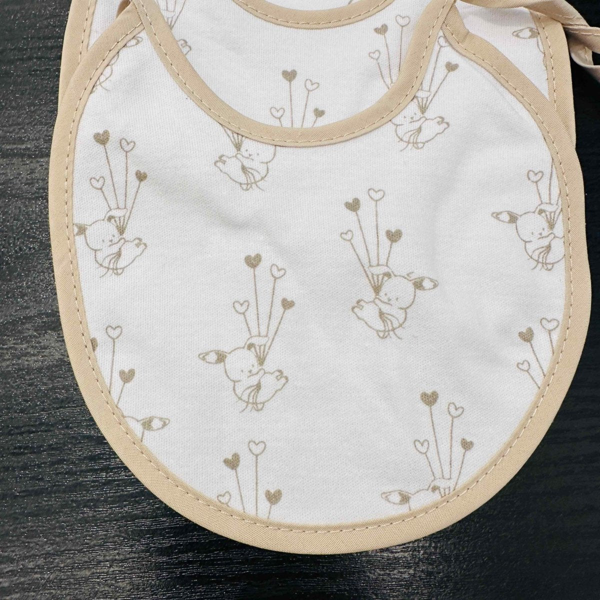 6 Bavette cotone Neutre - Piccole Canaglie - PC20008