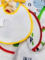 6 bavette Enrico Coveri con lacci ed incerata - Piccole Canaglie - PC26512