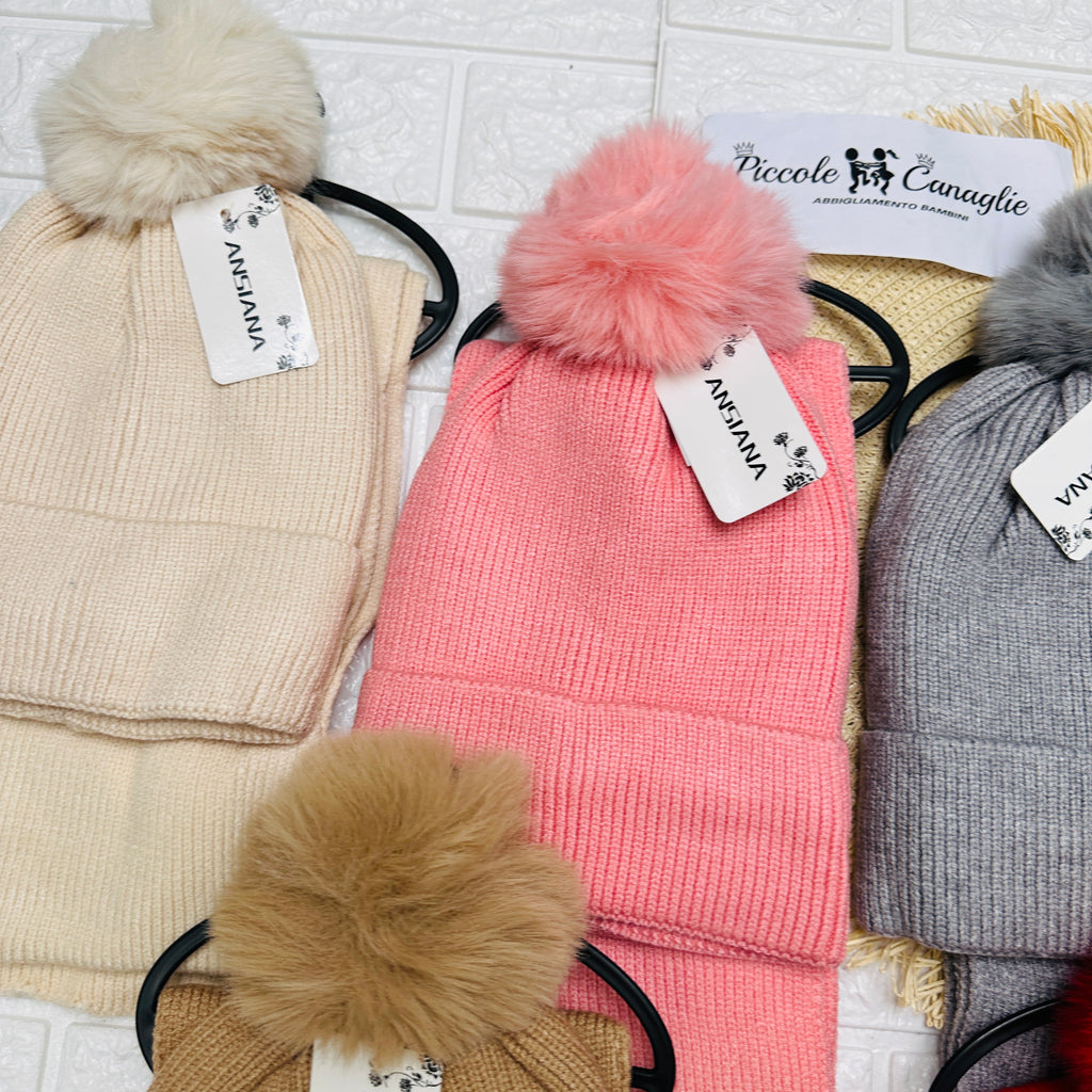 Cappello + sciarpa Righe 384268