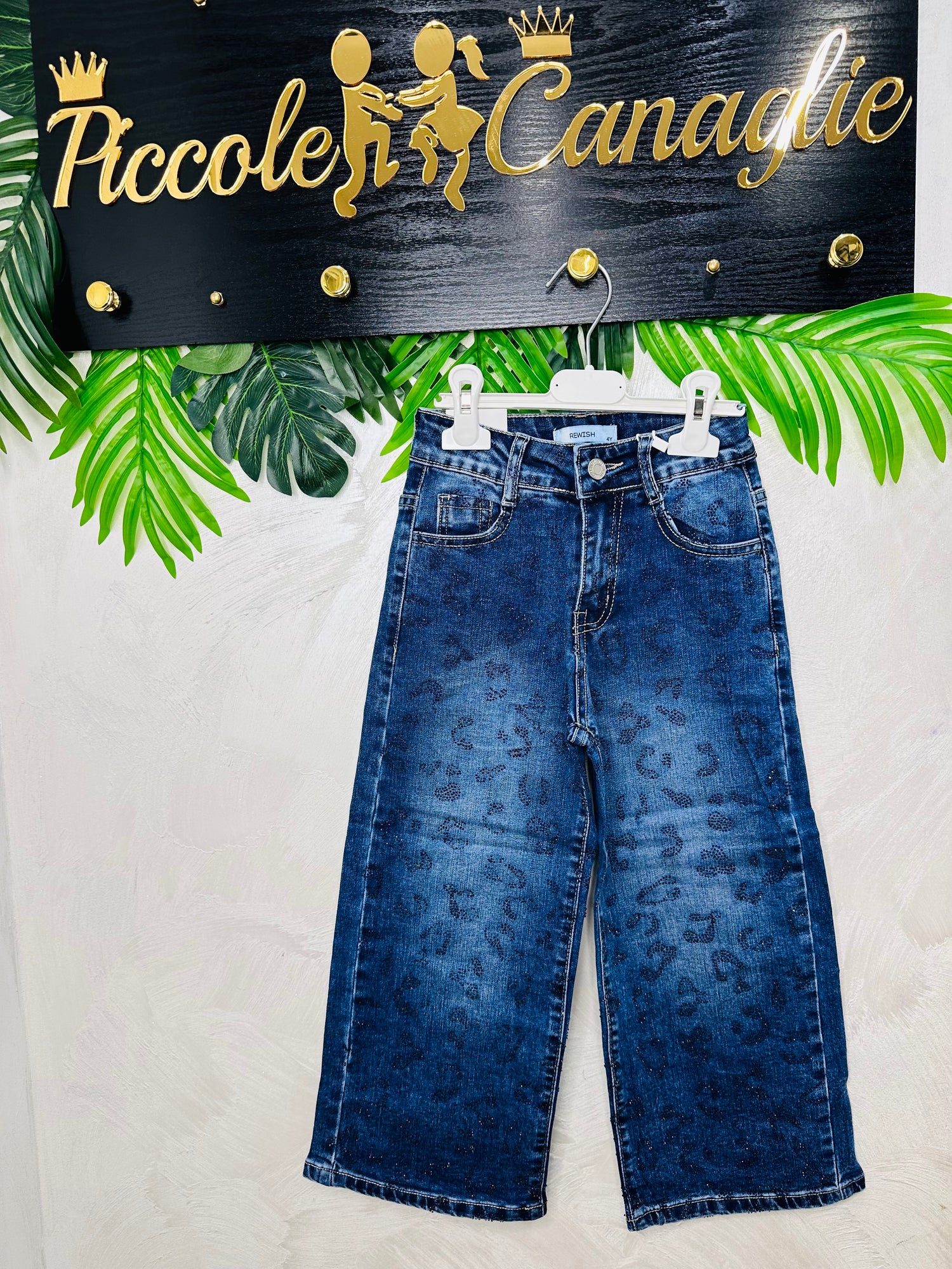 Jeans Animalier Blu Brilla Rw5027
