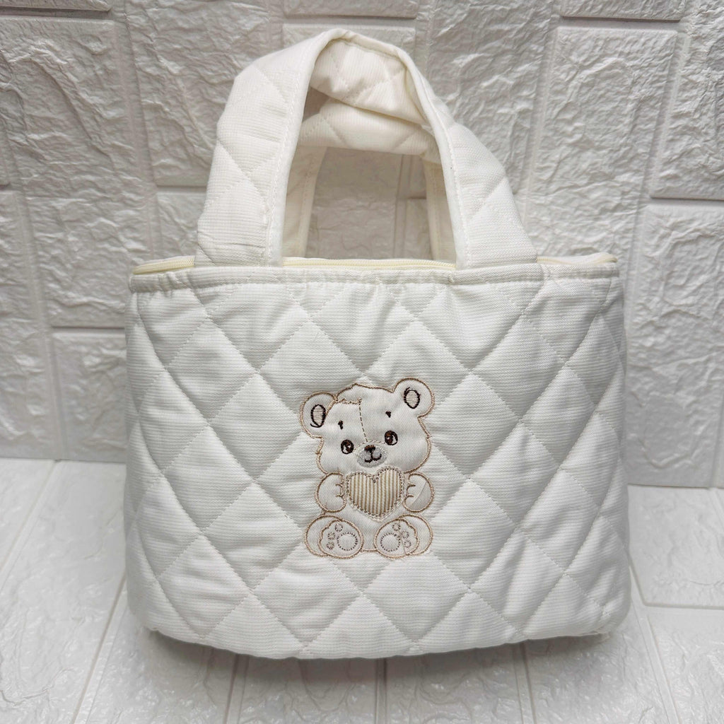 Beauty orso cuore panna dim 30x15
