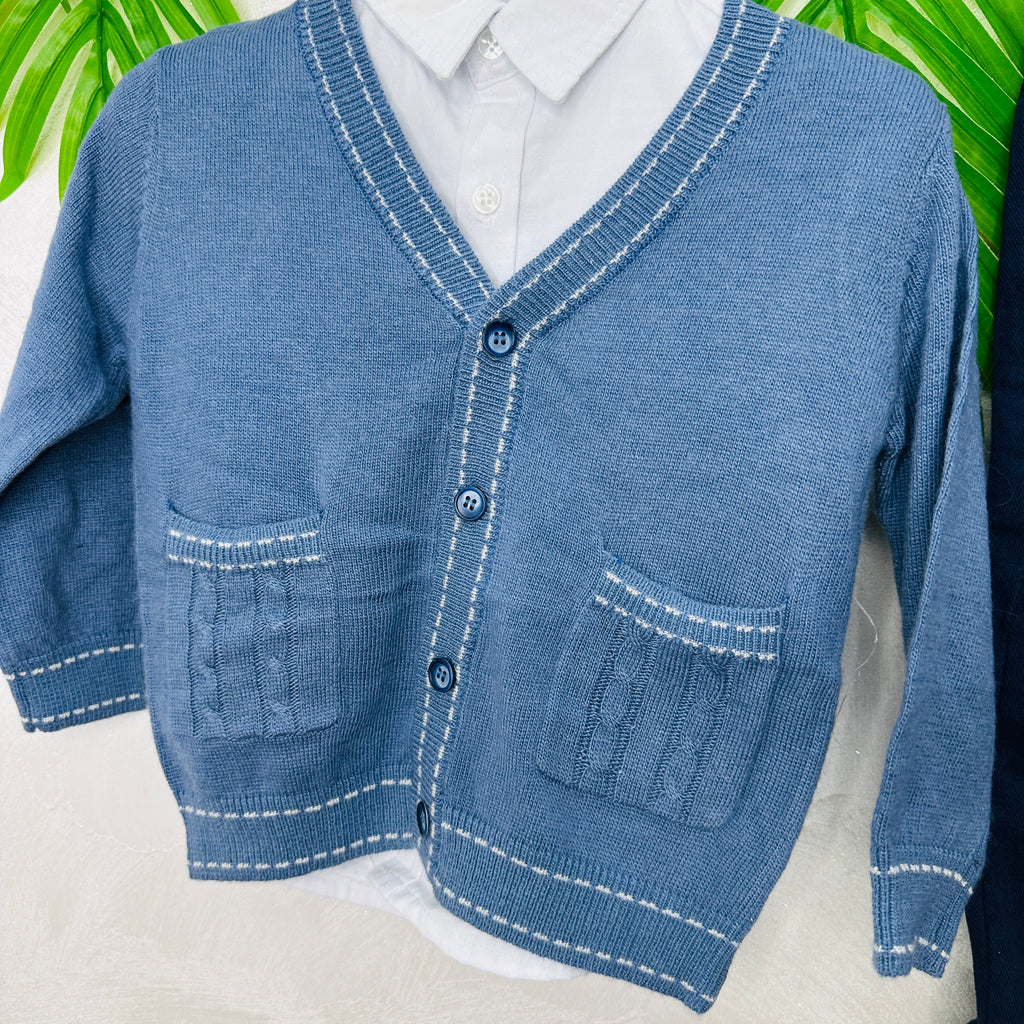 Completo Cardigan Mod Zar@ Avio