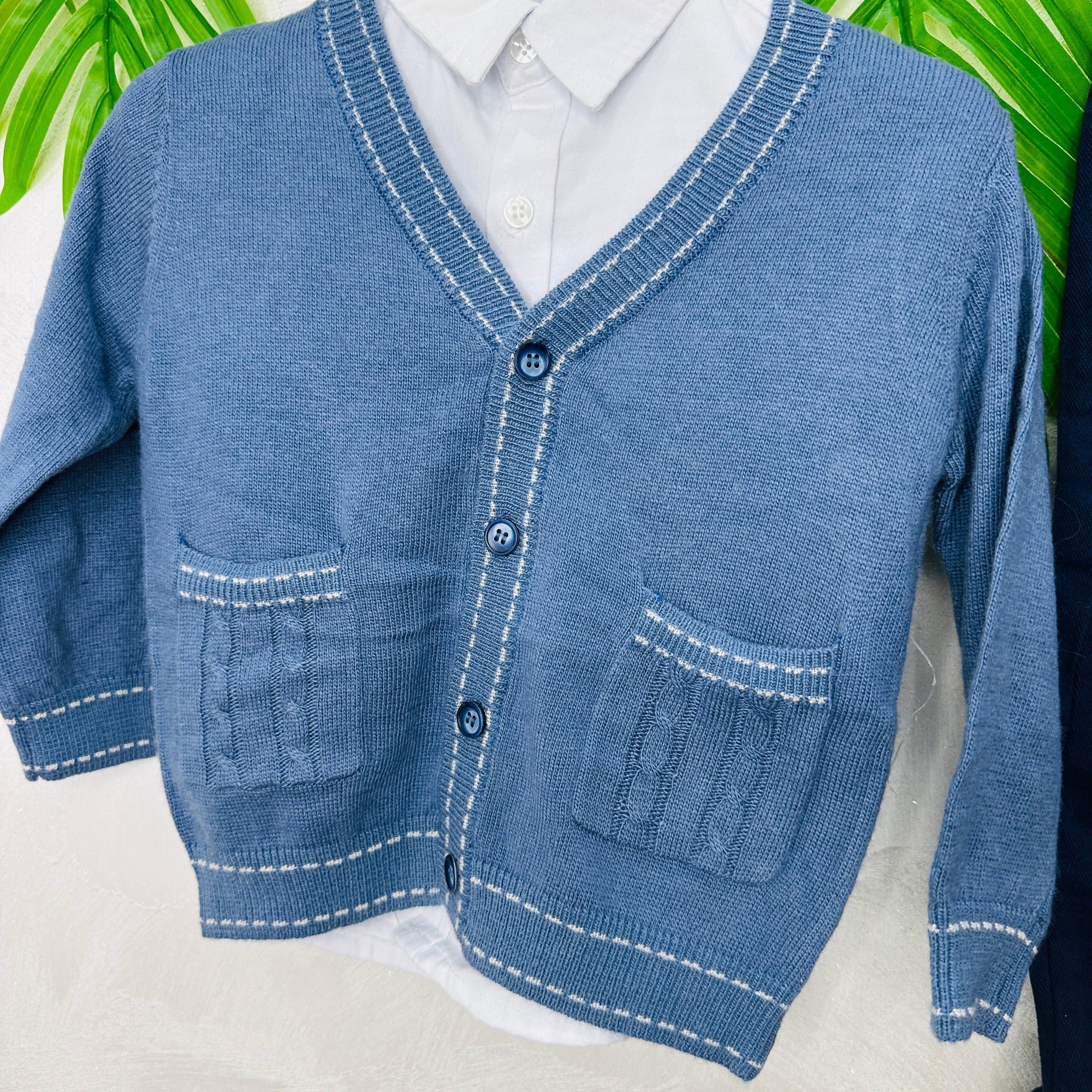Completo Cardigan Mod Zar@ Avio