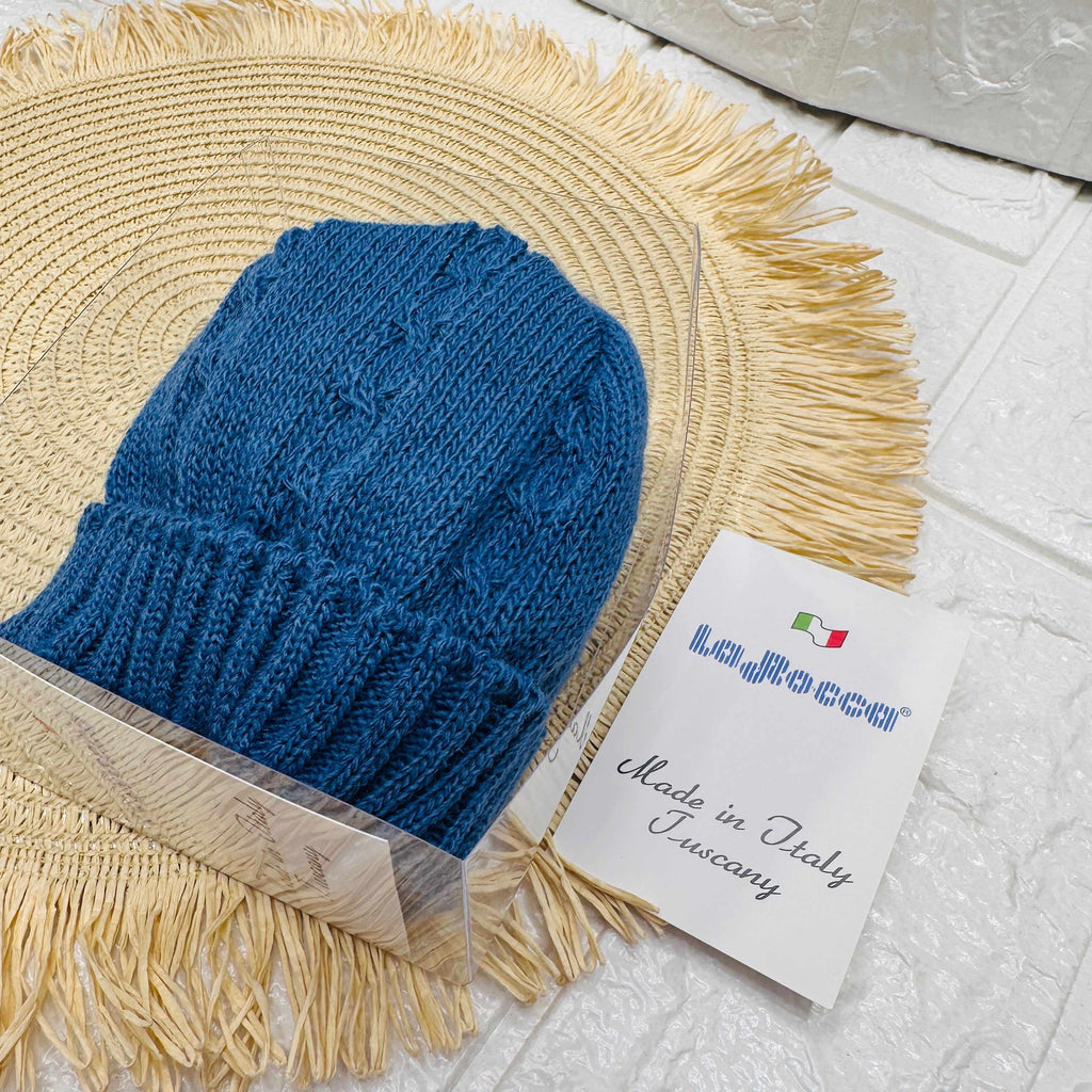 Cappellino lana carta da zucchero C206