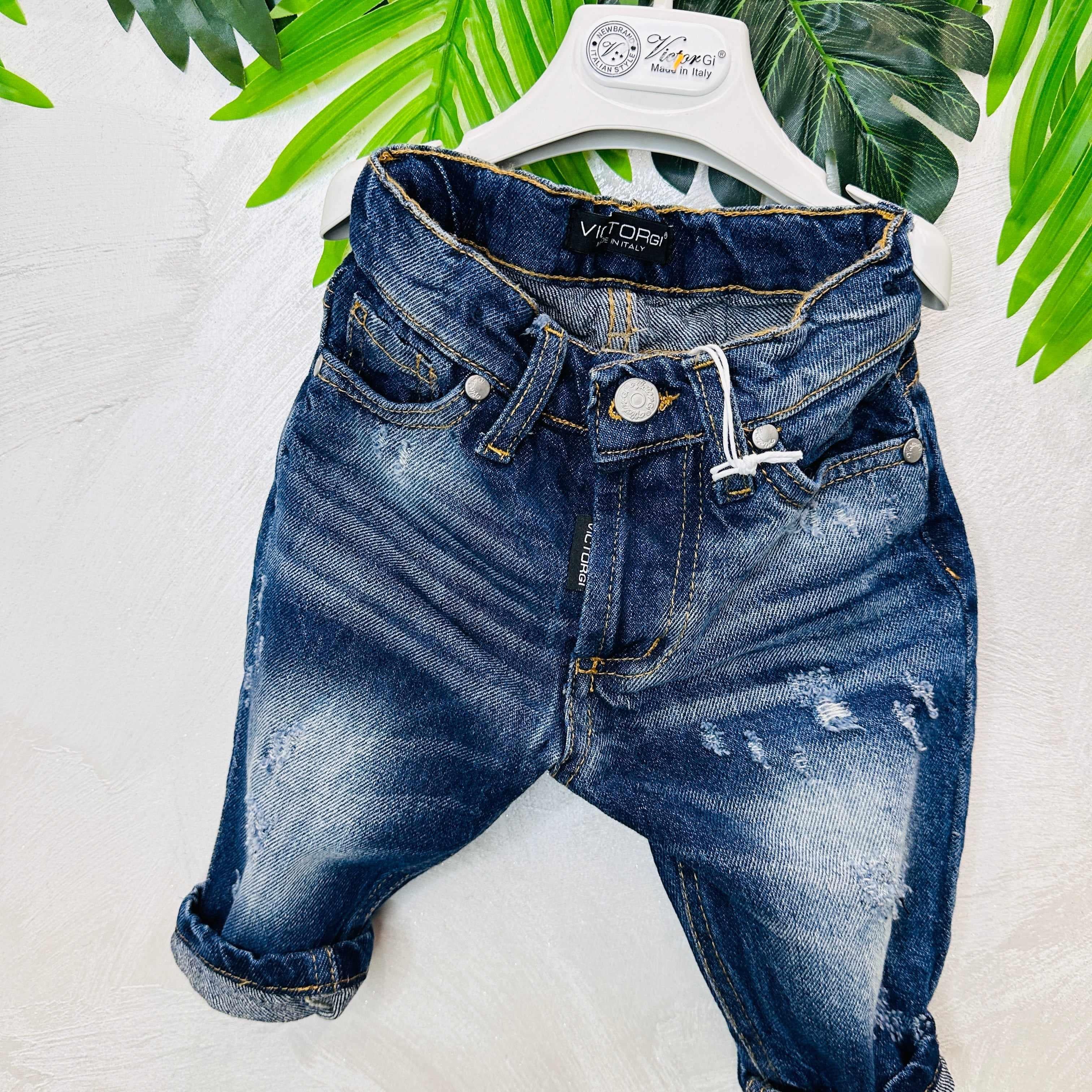 Jeans VictorGi blu mesi